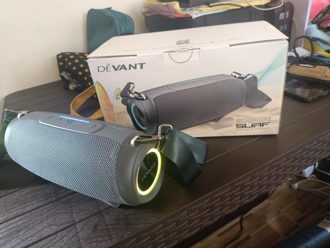 DEVANT SPEAKER (Category: Soundbars, Speakers & Amplifiers) located in Cainta. Submitted by _blessedngrateful (Listing ID 1419000688, Image 2). Description: 7,000 original price. RFS: Di naman na kailangan since may speaker. Brand New, nilabas lang for sound quality check. Get niyo na.