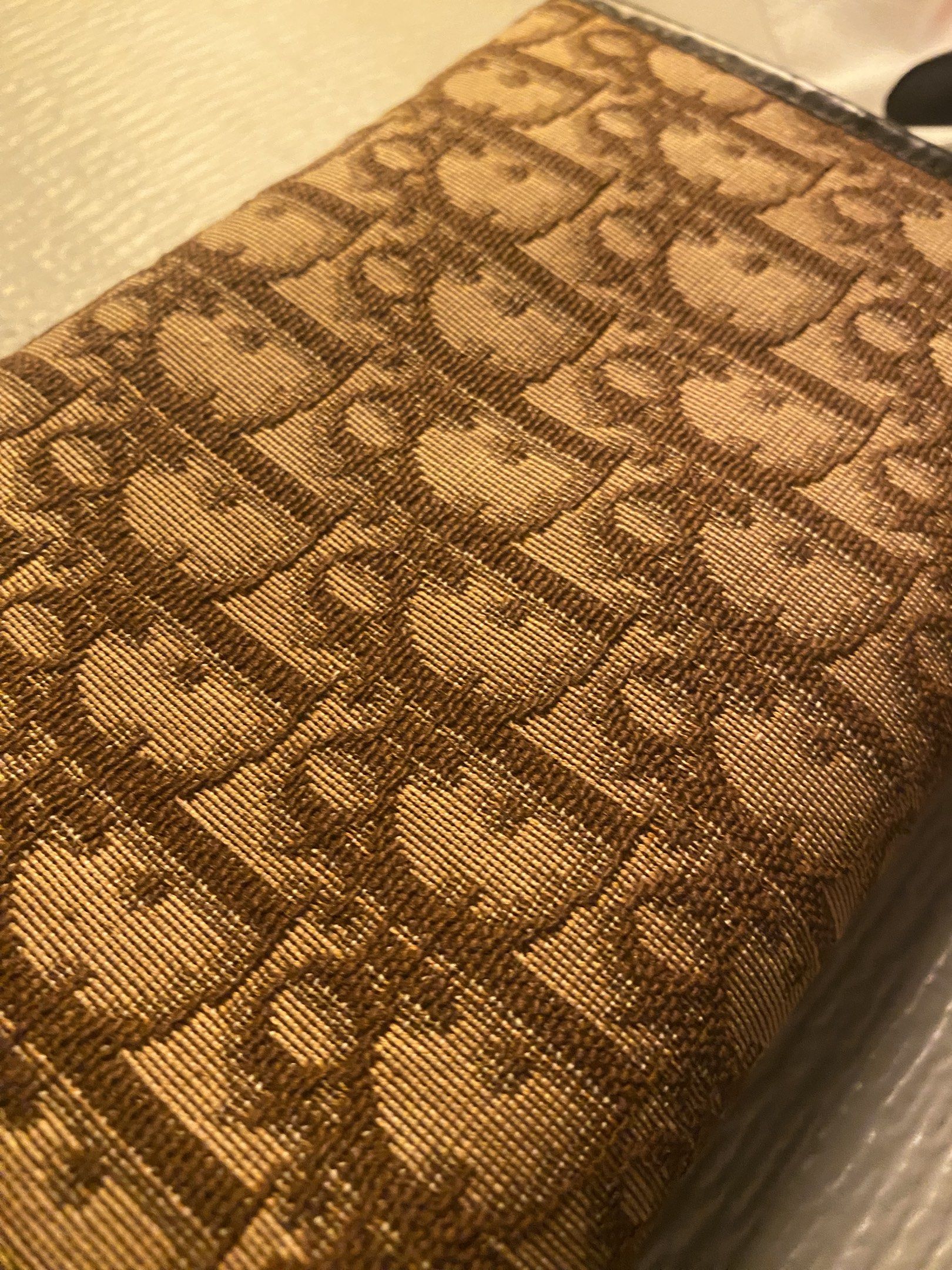 Dior Brown Oblique Canvas Bag (Category: Luxury Bags & Wallets) located in Quezon City. Submitted by preluvables (Listing ID 1419119127, Image 3). Description: 100% authentic & vintage. Negotiable Description - Authentic Dior shoulder bag - Brown oblique canvas - Gold chain strap - Brown leather interior - Magnetic snap closure -Just needs cleaning. but still in good condition. no bag or box - check last 2 photos for references -willing to do mee