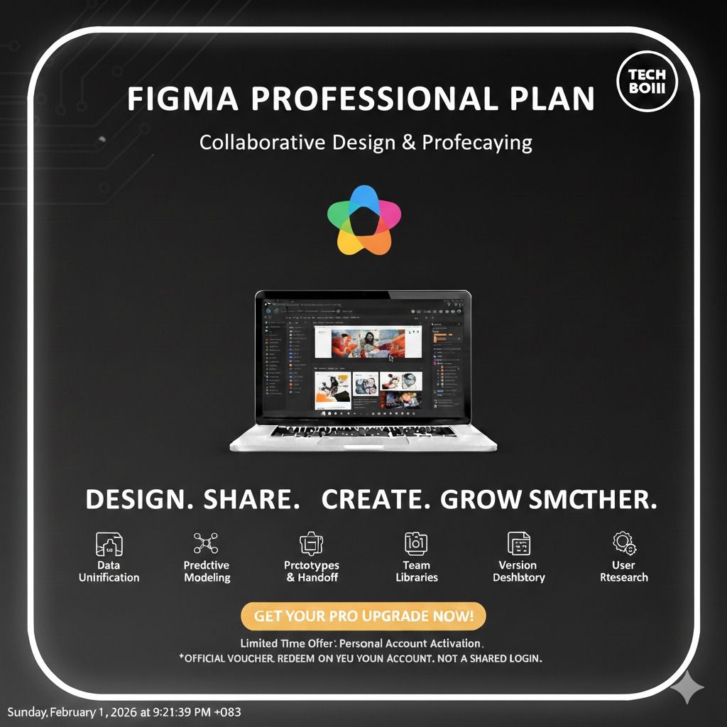 Figma Professional Plan | Official Voucher Activation | Personal ...