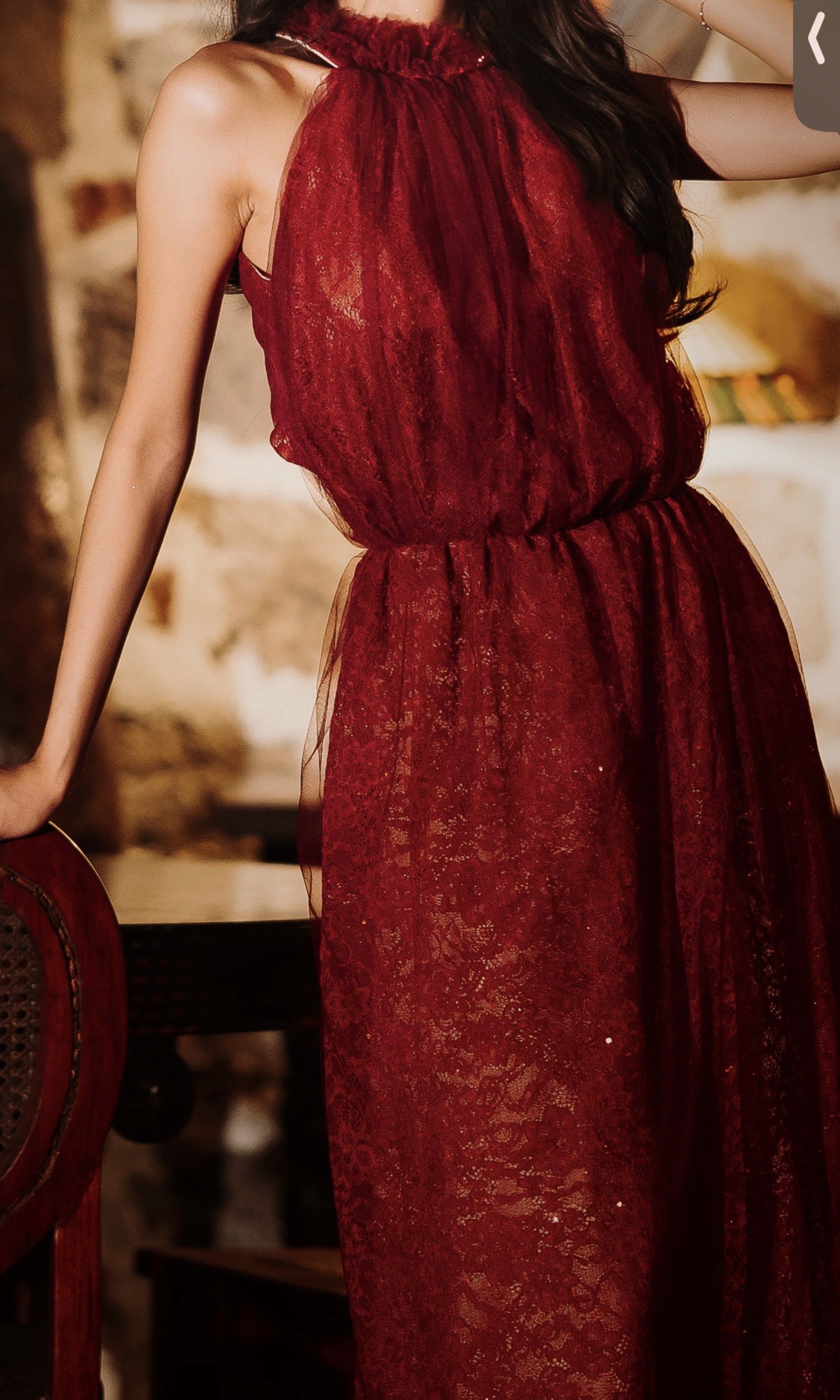 FOR RENT/FOR SALE: Red Lace Backless Gown (Category: Evening dresses & gowns) located in Batangas. Submitted by soomi_8 (Listing ID 1419090999, Image 1). Description: • Custom-made gown for rent • Fits XXS–XS • Length: 56–60 inches • Ideal for formal events, debuts, and photoshoots • Elegant and flattering on petite frames • Security deposit: ₱8,000 (₱3,000 will be refunded once the gown is returned in good condition) • Can ship nation wide • Mes