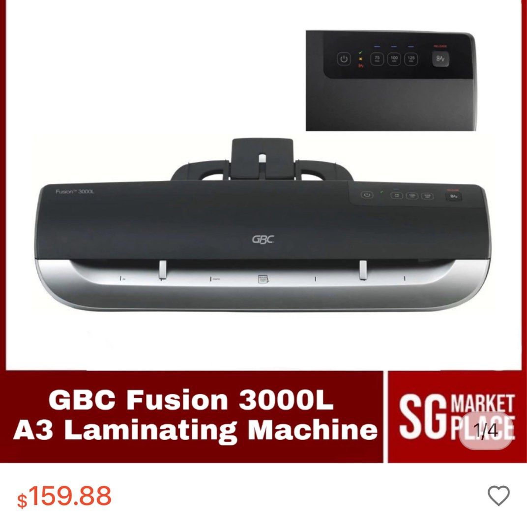 GBC Fusion 3000L A3 Laminating Machine459552839488000004