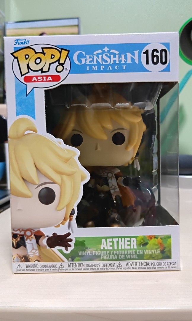 Genshin Impact Aether Funko Pop (Category: Designer & Blind Box Toys) located in Pasig City. Submitted by reesespcs (Listing ID 1419093019, Image 1). Description: MOP: Gcash MOD: Lalamove Buyers shoulder shipping fee!.
