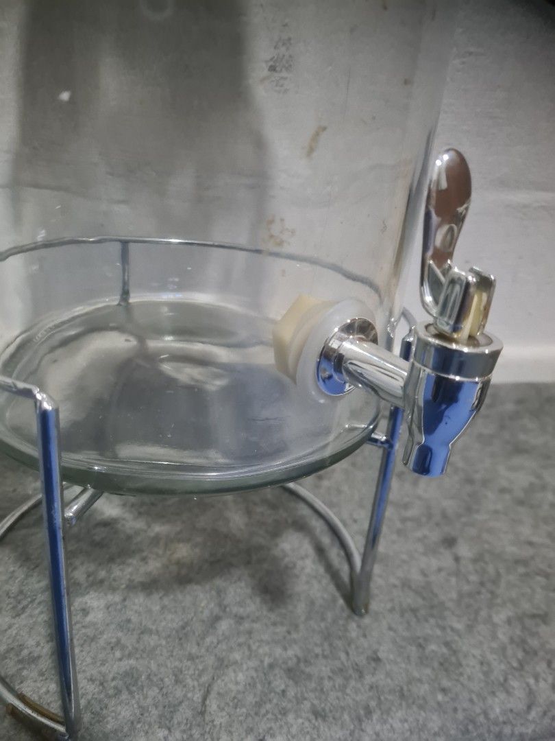 Glass Beverage Dispenser with Tap (5 litres)443843498686566401