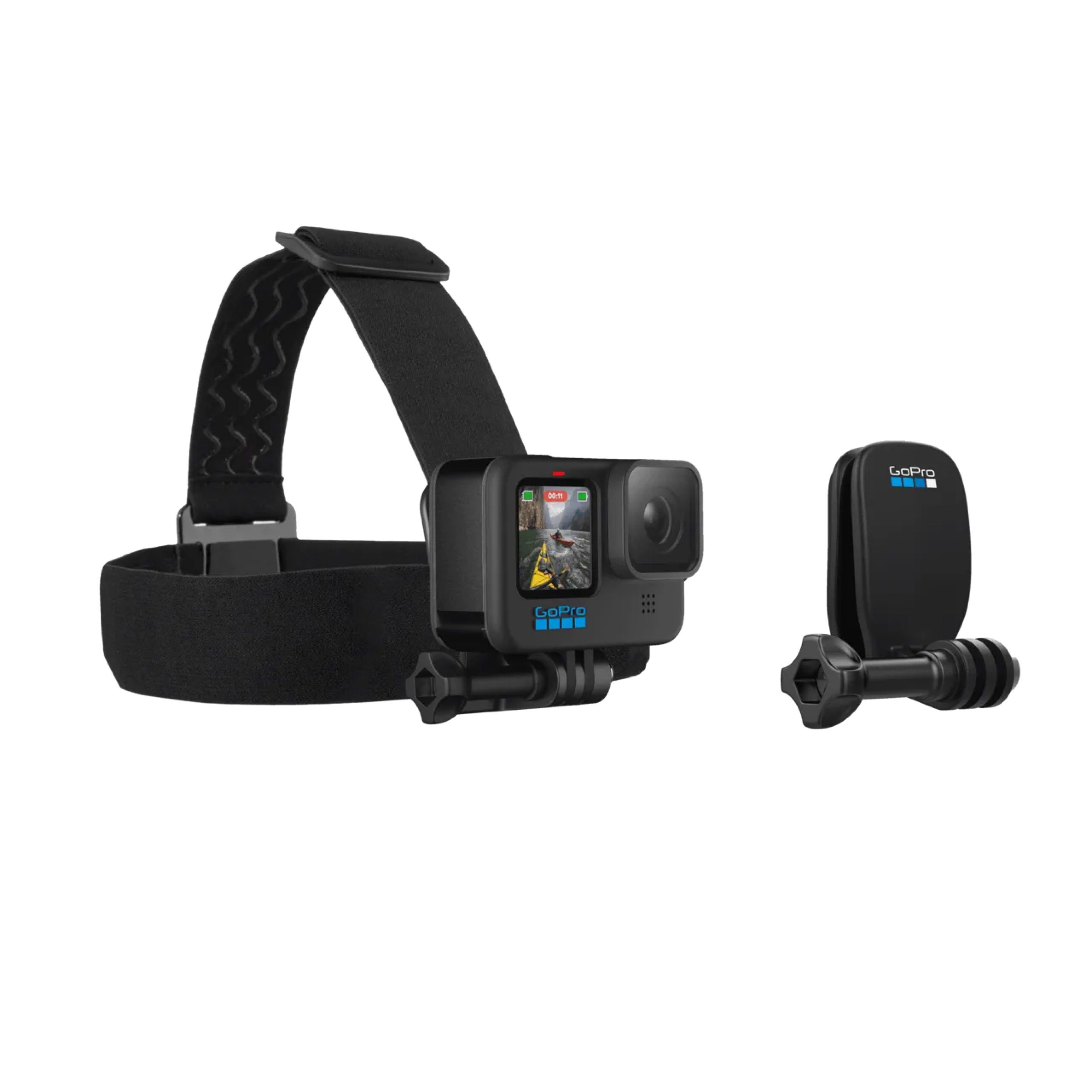 GoPro Head Strap + QuickClip (Category: Camera Bags & Carriers) located in Las Pinas. Submitted by thingsandtrinkles (Listing ID 1419019315, Image 3). Description: Nail the perfect POV shot. Get super immersive footage from your point of view. Includes a Head Strap (Action Camera Head Mount) and a QuickClip for a variety of head-mounting options. Fully adjustable to fit all sizes, the Head Strap can be strapped to a helmet or directly on your hea