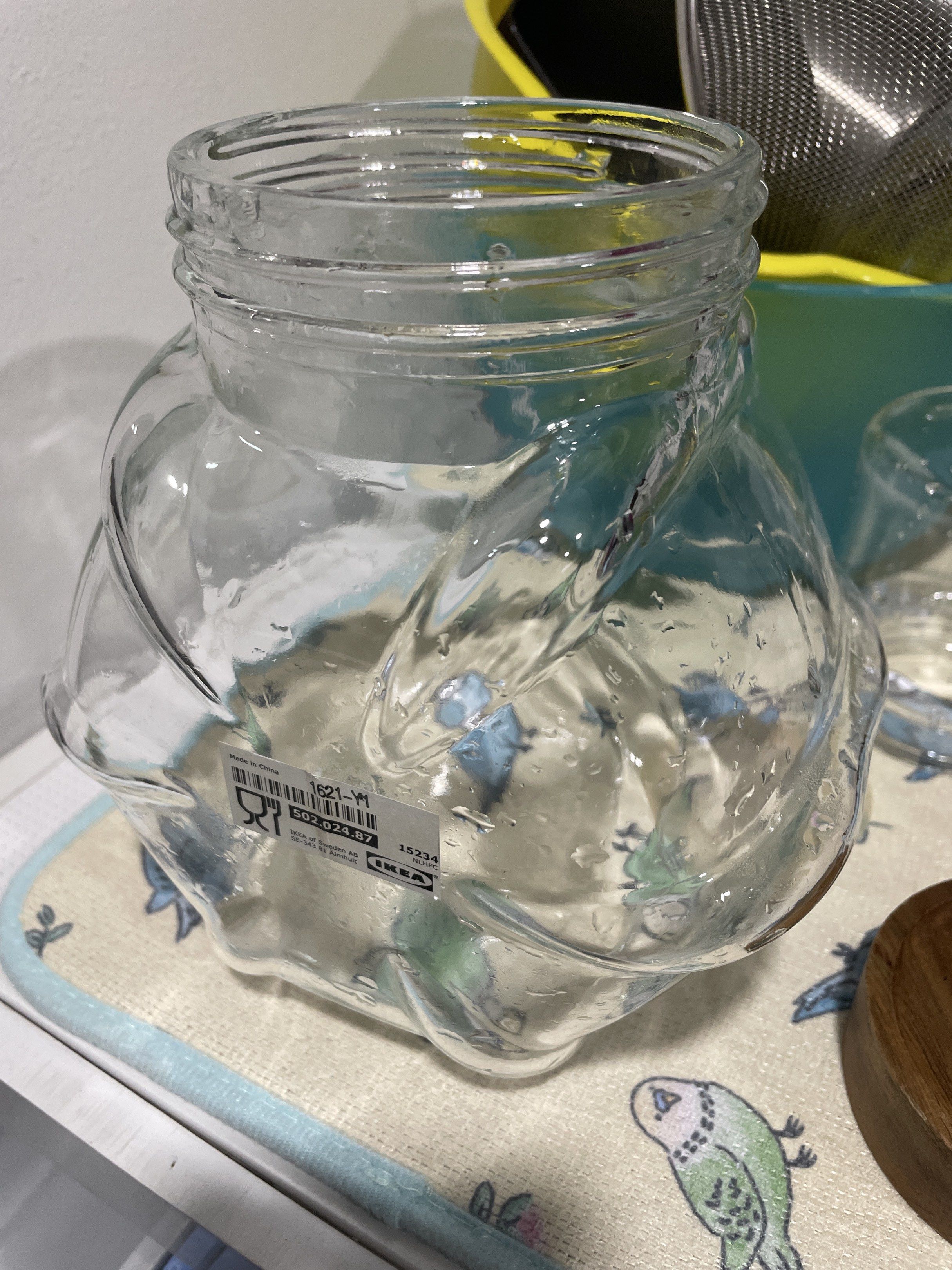 IKEA Glass Jar with Lid443737102961223681