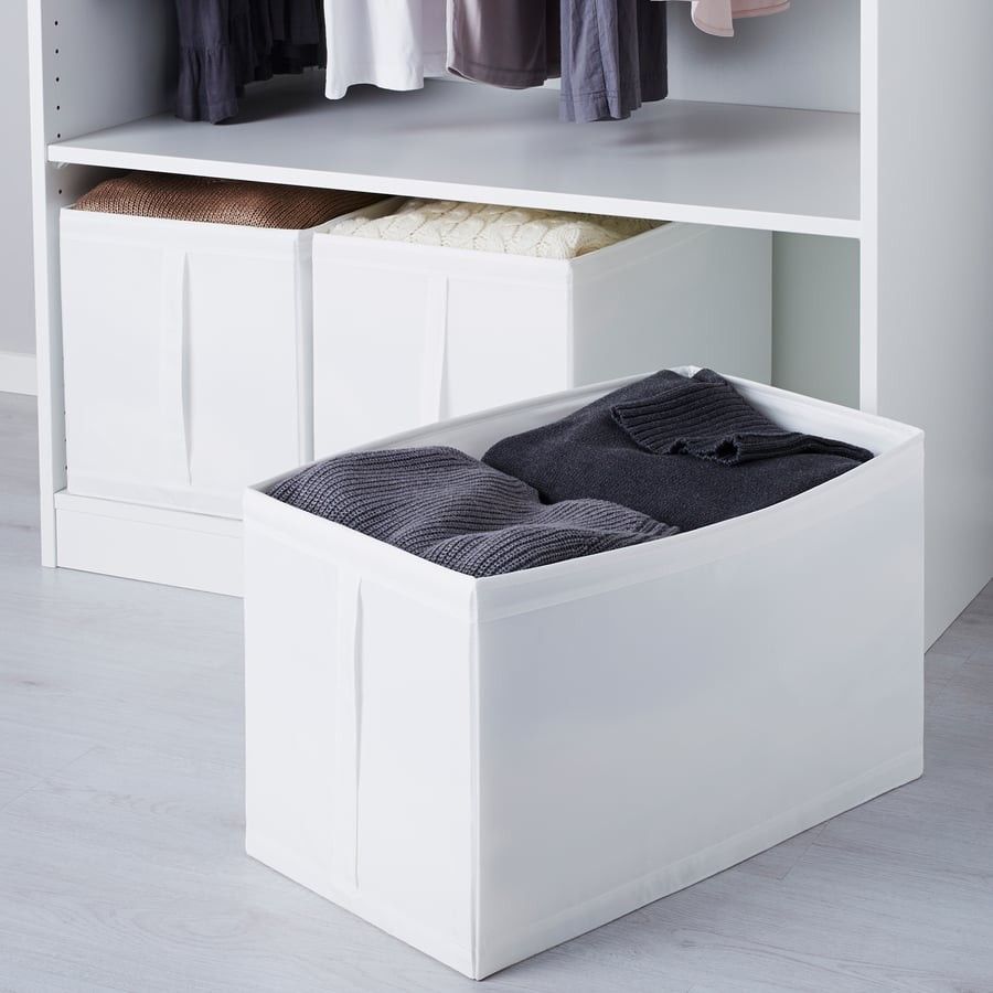IKEA SKUBB Storage Box - White446624839815014402