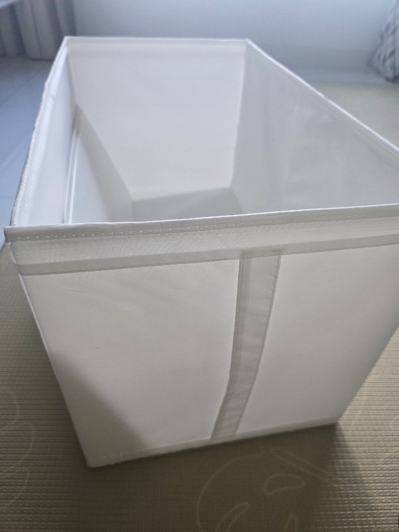 IKEA SKUBB Storage Box - White446624839815014404