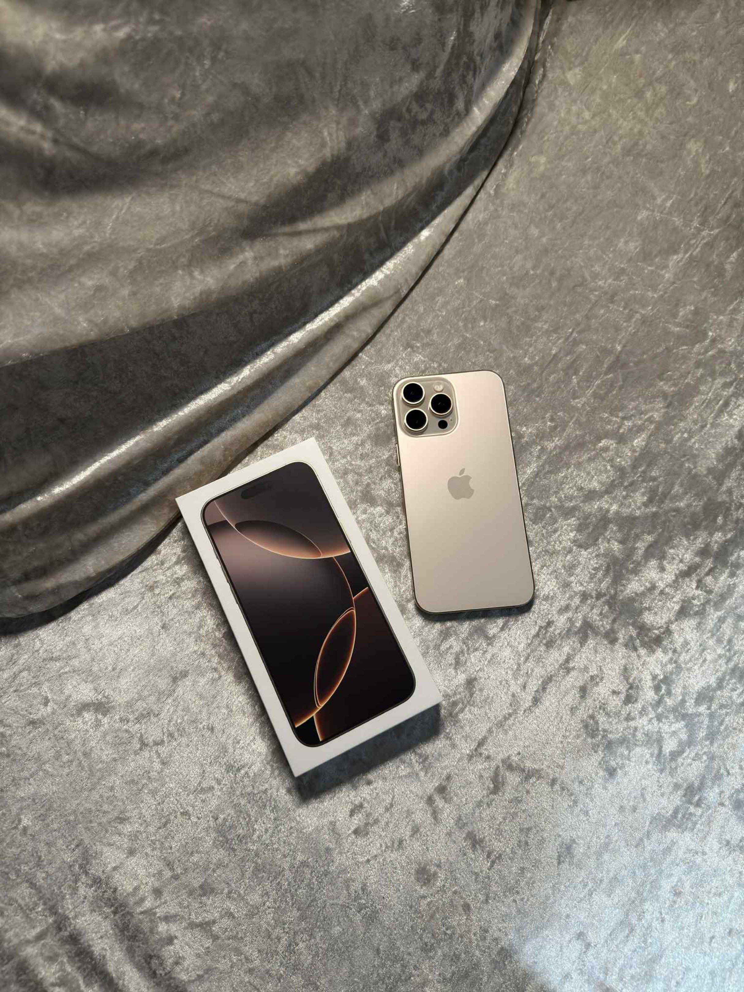 Iphone 16 pro max (Category: iPhone 16 Series) located in Quezon City. Submitted by loieieeeee (Listing ID 1419068994, Image 1). Description: Iphone 16 promax 256gb Under Warranty No issue 125 cycle Negotiable ^^ Inclusion: Original Box with Receipt Cord 2 free case.