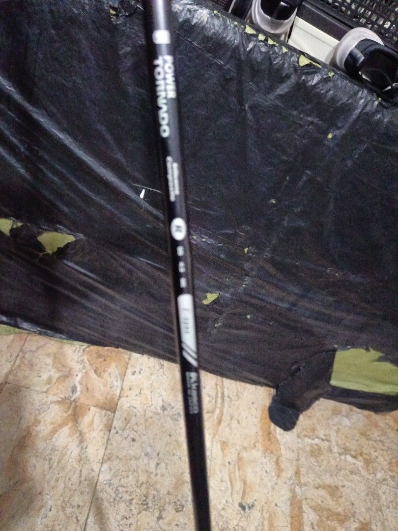 Kasco Power Tornado Golf Club (Category: Golf) located in Manila. Submitted by yeonmei5614747 (Listing ID 1418983136, Image 3). Description: - Kasco Power Tornado ut golf club - Black shaft with white and silver text - Right Handed r flex .