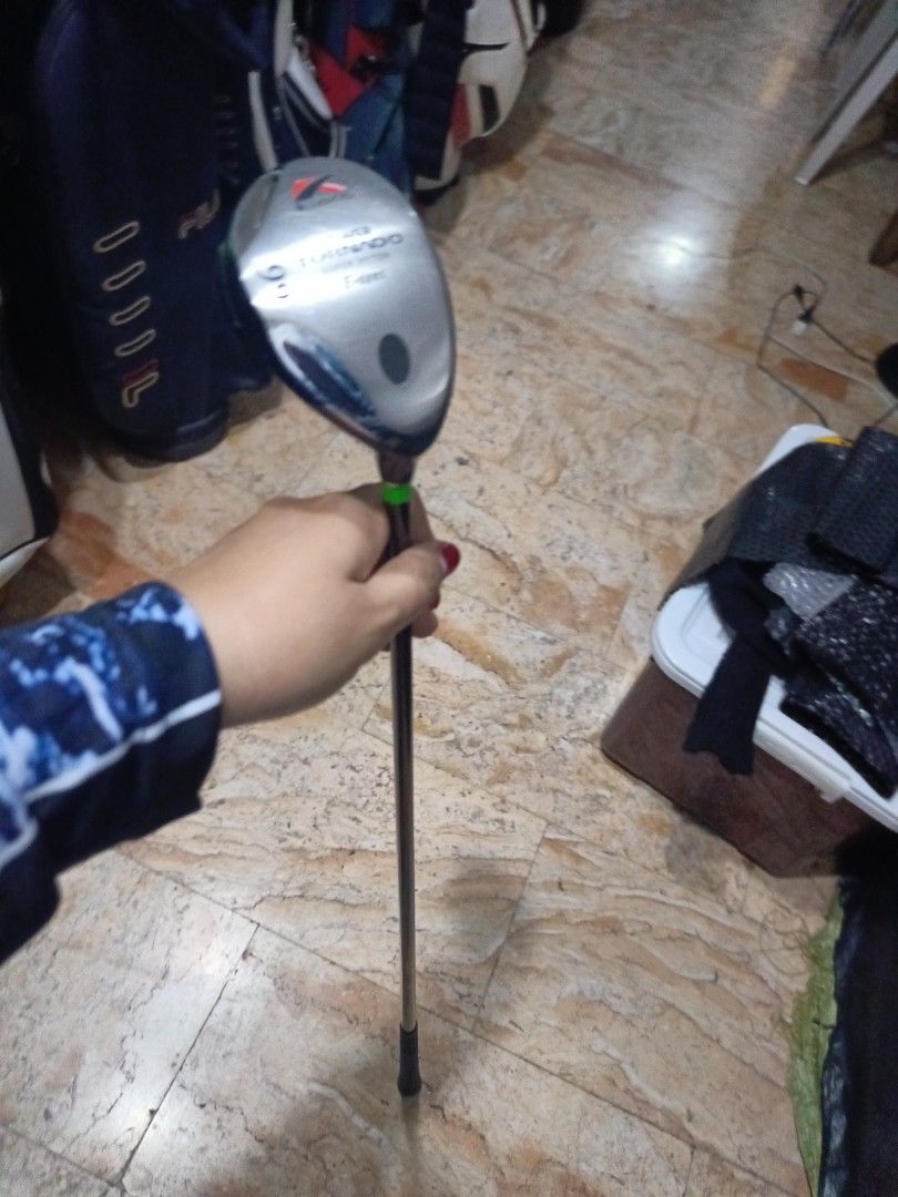 Kasco Power Tornado Golf Club (Category: Golf) located in Manila. Submitted by yeonmei5614747 (Listing ID 1418983136, Image 2). Description: - Kasco Power Tornado ut golf club - Black shaft with white and silver text - Right Handed r flex .