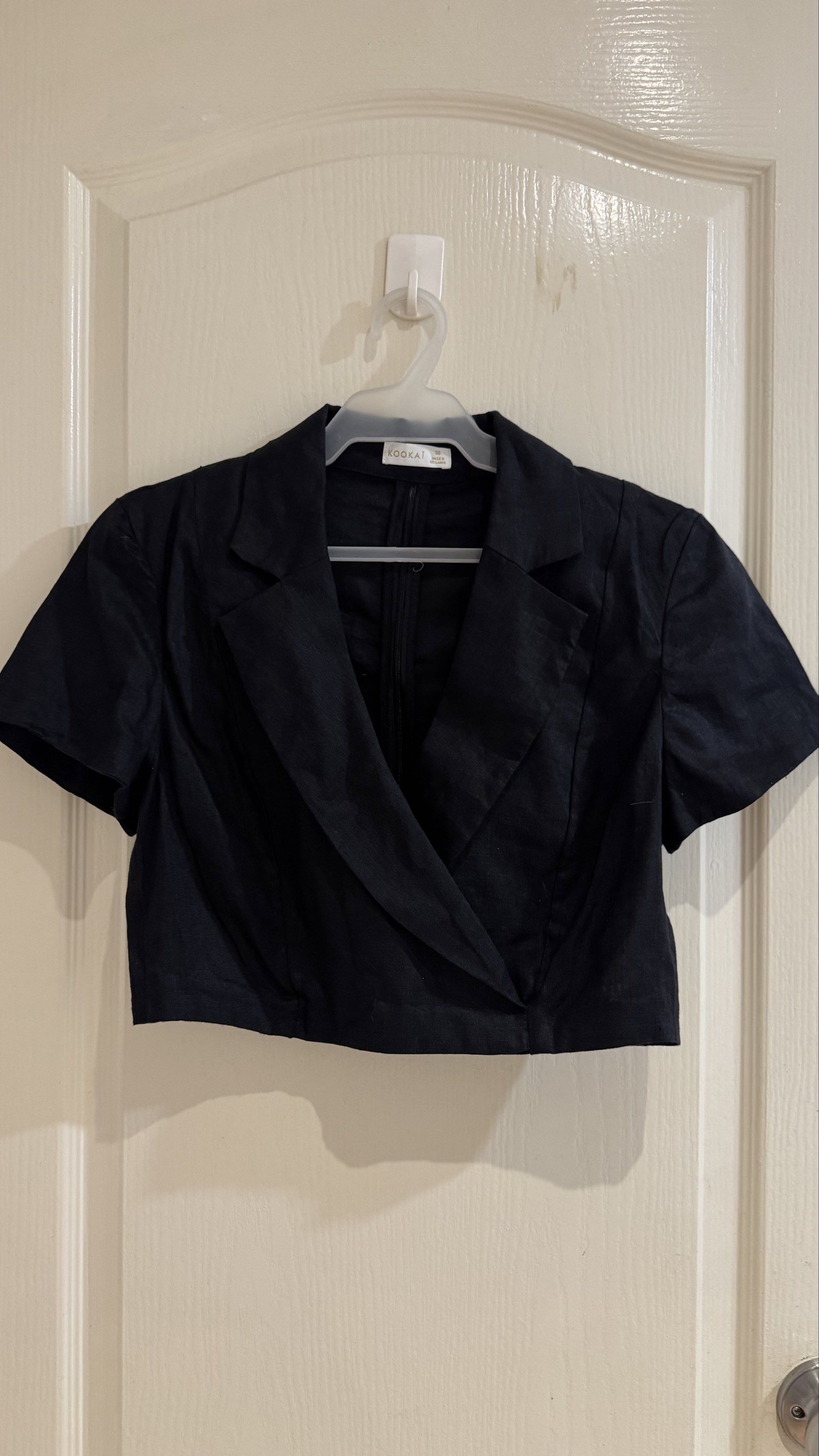 Kookai Tahiti Linen Top (Category: Blouses) located in Quezon City. Submitted by baddiez_closett101 (Listing ID 1419148323, Image 2). Description: rfs: badly need to declutter, moving out sale 🎀 retails for around Php6k++.