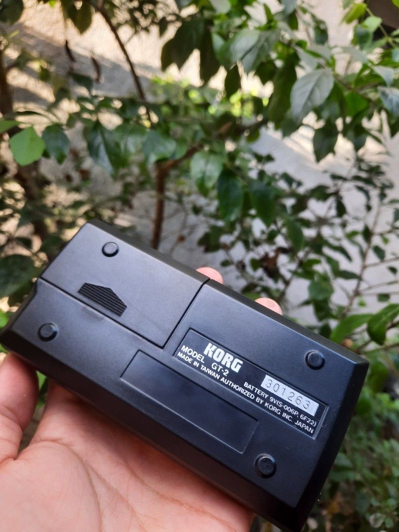 Korg Model GT-2 Guitar Tuner, an analog meter tuner (Category: Musical Instruments) located in Calauan. Submitted by binz_ramos (Listing ID 1419089567, Image 3). Description: .