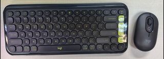 Logi POP Icon Combo Wireless Keyboard and Mouse Set