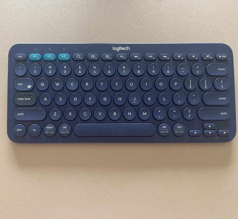 Logitech K380 Bluetooth Keyboard (Blue)444119797256038400