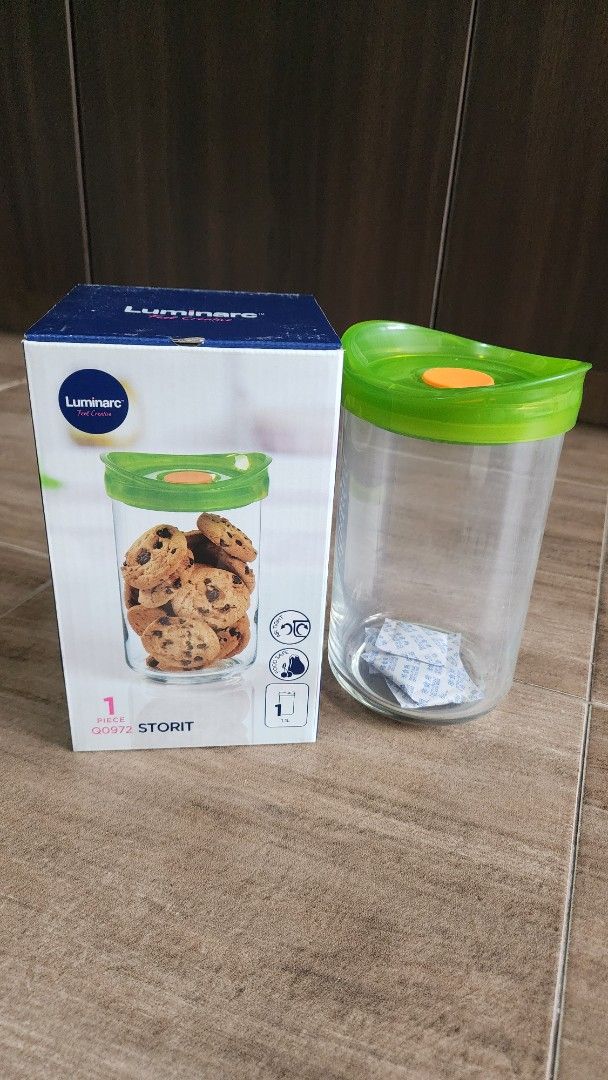 Luminarc Storit Glass Food Storage Container