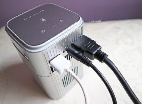 LUMOS Nano Projector (Category: Projectors) located in Manila. Submitted by willywonkawinner (Listing ID 1418992200, Image 3). Description: - Compact LUMOS projector - Multiple ports: HDMI and USB - Built-in apps: Netflix and YouTube - Includes remote control and power adapter - Silver finish - Built-in speaker - Tripod mountable - Top panel controls for volume and functions - Box / manual to follow as it’s in storage, gotten as a gift (You can g