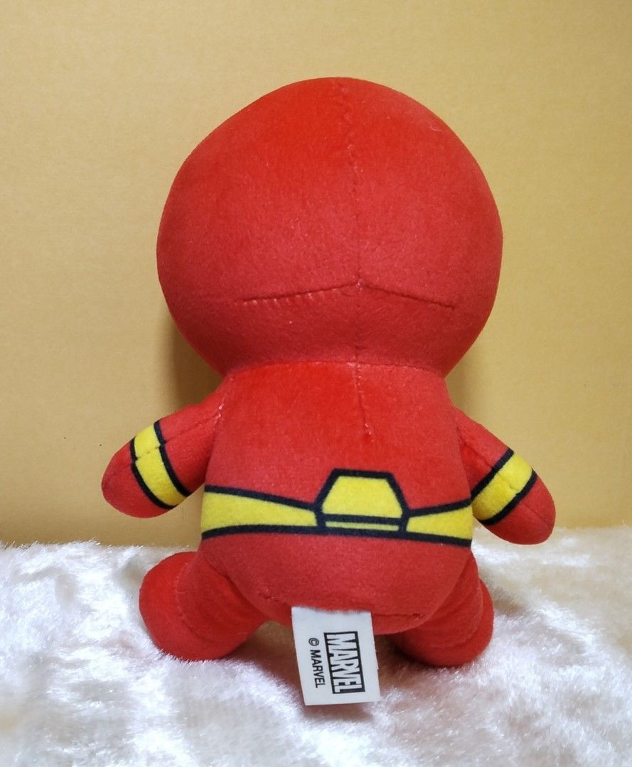 Marvel Iron Man Plush Toy (Category: Plushies & Soft Toys) located in Bulacan. Submitted by happydoggies.5d8607 (Listing ID 1419089263, Image 2). Description: - Adorable Iron Man plush toy! - Features the iconic red and yellow Iron Man suit. - Soft and cuddly material. - Great for kids and collectors. - Includes a Marvel tag. - Approximately 6 inches tall. 14cm Single stock only Kindly chat the seller first to check its availability * You will re