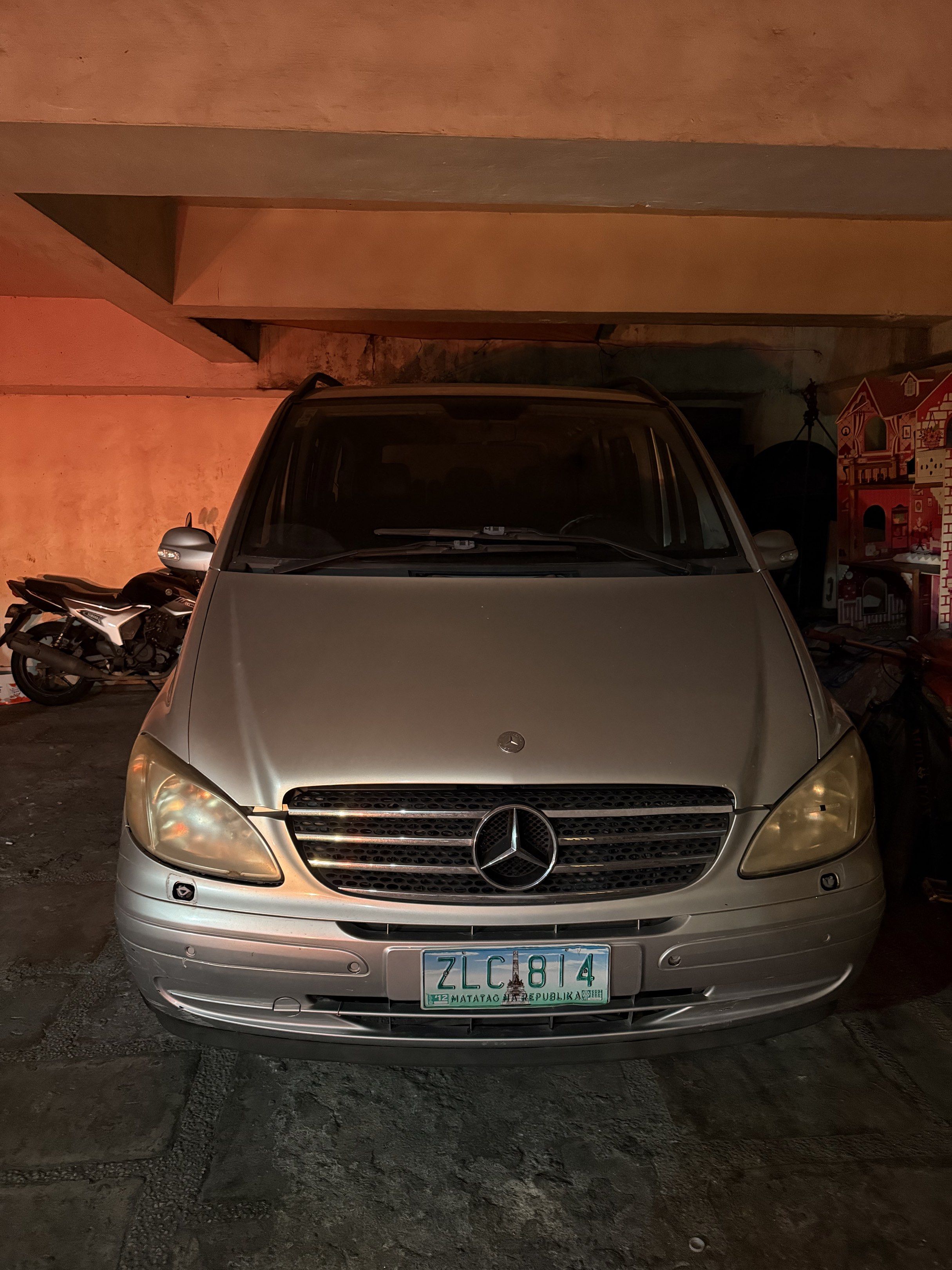 Mercedes-Benz Mercedes Van Auto (Category: Used Cars) located in Manila. Submitted by its.mickey (Listing ID 1419173683, Image 1). Description: 🔥STEAL PRICE – RUSH SALE!🔥 2007 Mercedes-Benz Viano •Good running engine •Gasoline •Automatic transmission •83k+ mileage only 19’s AMG Style VII Rims 📌As is Where Is📌 Issue: Unregistered 2019 Condenser REAR Faulty Louvers/Cup holders FRONT Wiper Cover Dents/Chip off paints Headlight Washer ABS/Air Sus