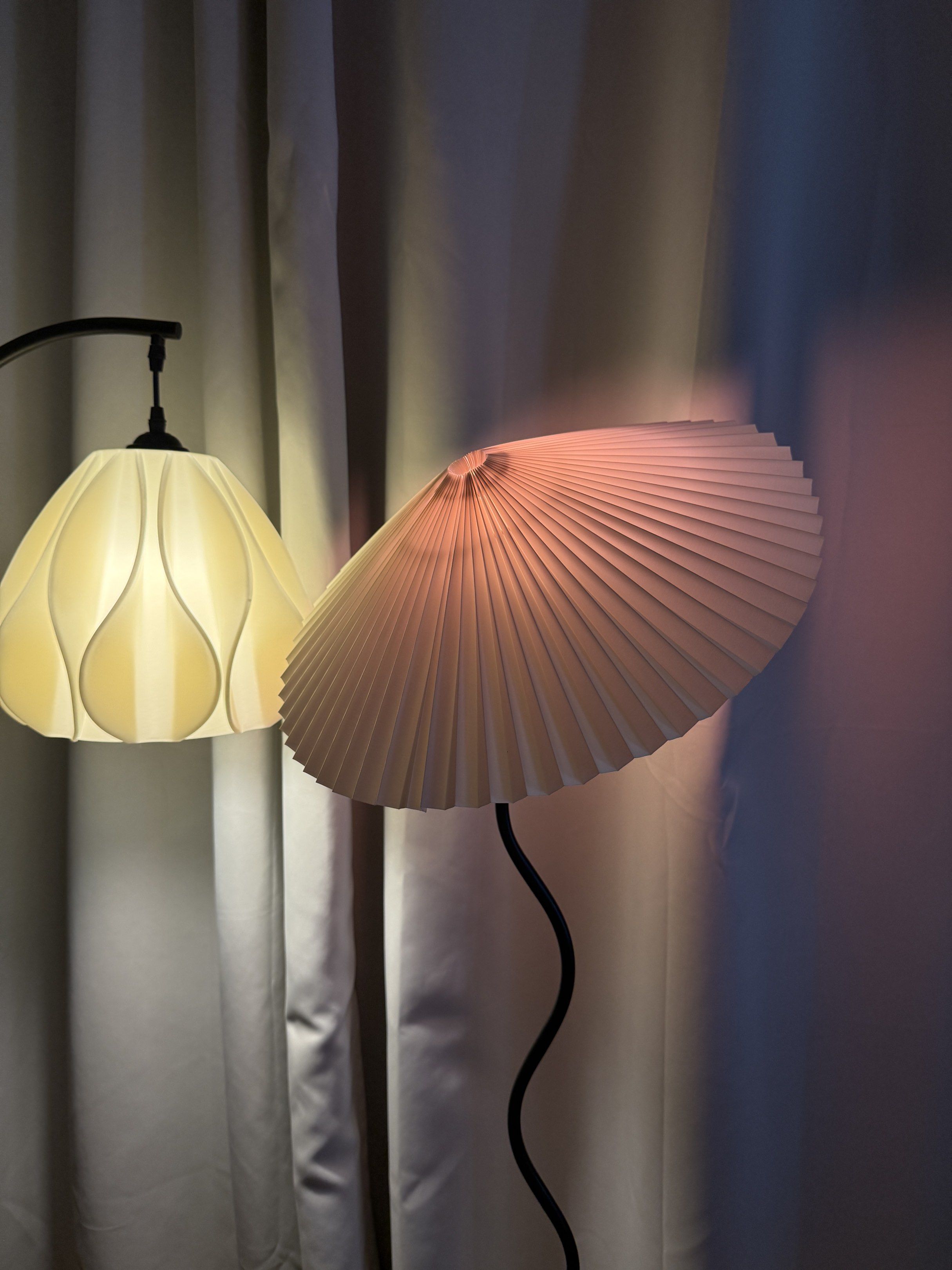 Modern Floor Lamp with Unique Shade Design (Category: Lighting) located in Quezon City. Submitted by nabi1004 (Listing ID 1419035527, Image 3). Description: silverhome.ph on ig.