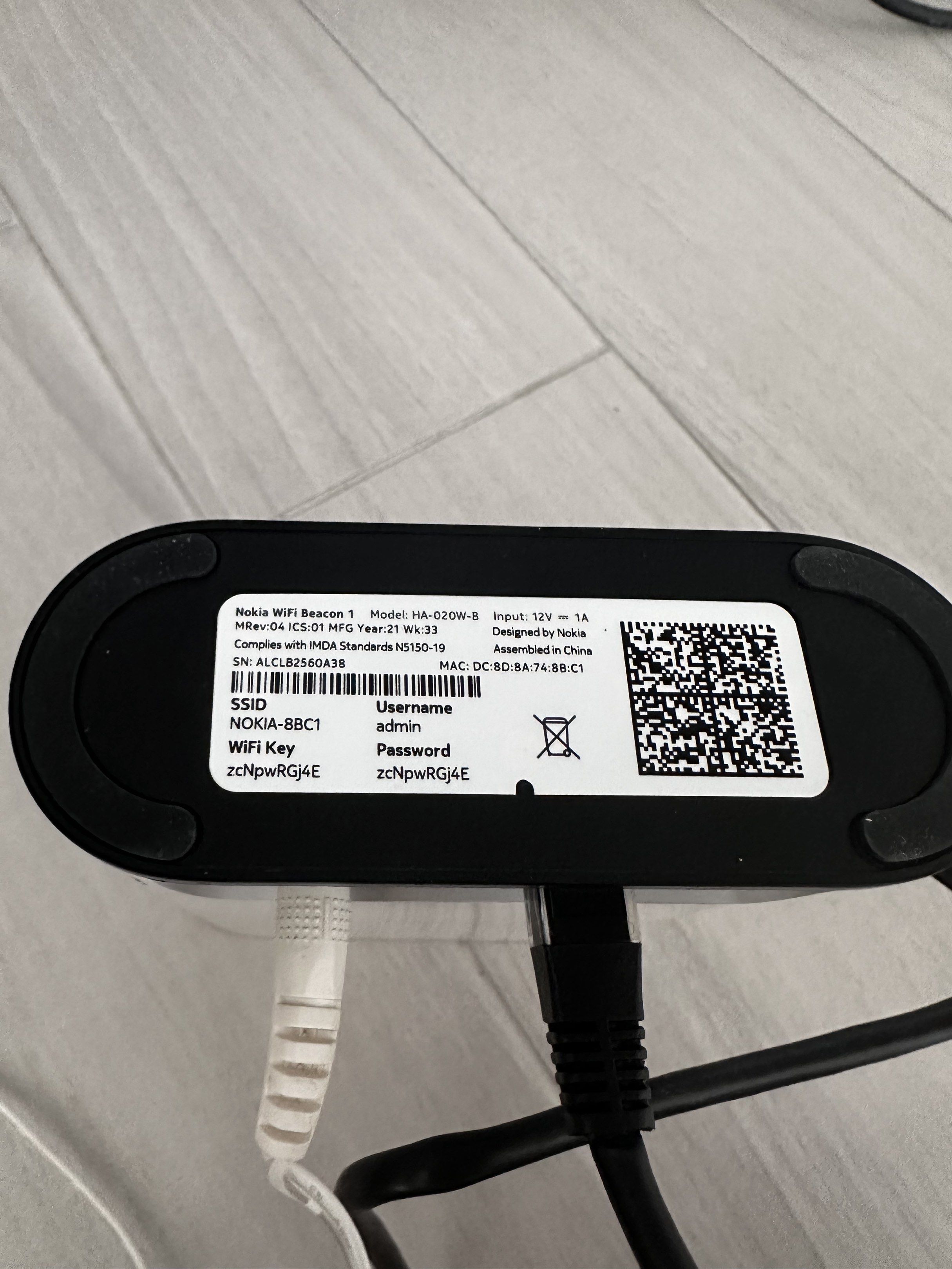 Nokia WiFi Beacon 1 Router446062395770152961