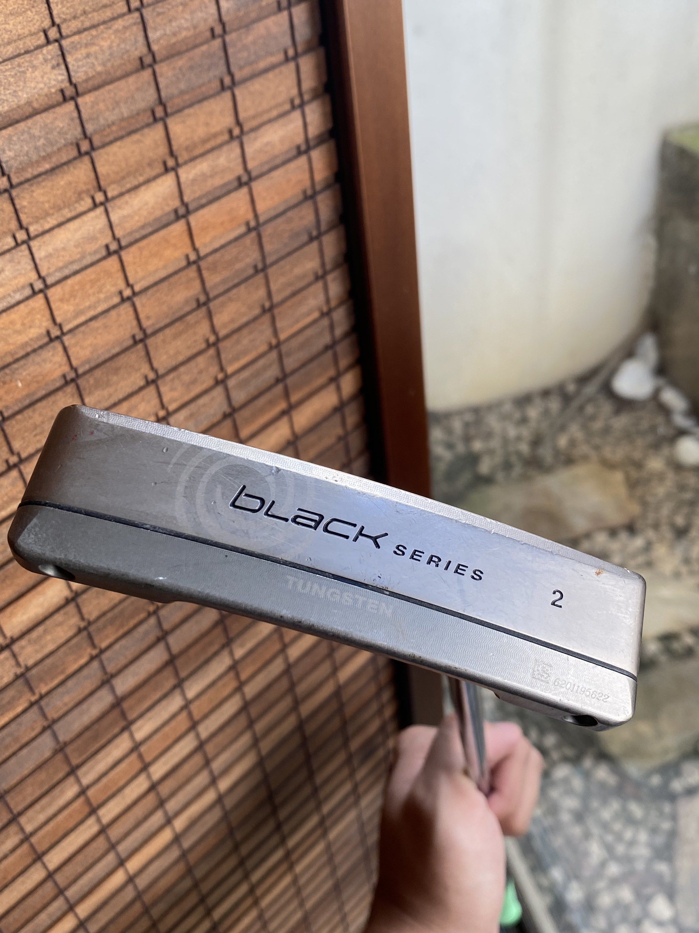 Odyssey Black Series i #2 Milled Putter (Category: Golf) located in Quezon City. Submitted by kovdeclutters (Listing ID 1419083162, Image 3). Description: Up for sale is the Odyssey Black Series i #2 (35 inches). This is the high end milled line that features a Tungsten weighted back that offers superior stability over the White Hot line. Face offers a soft, premium feel. Putter is still in good condition (see photos). Grip is up for replacement.