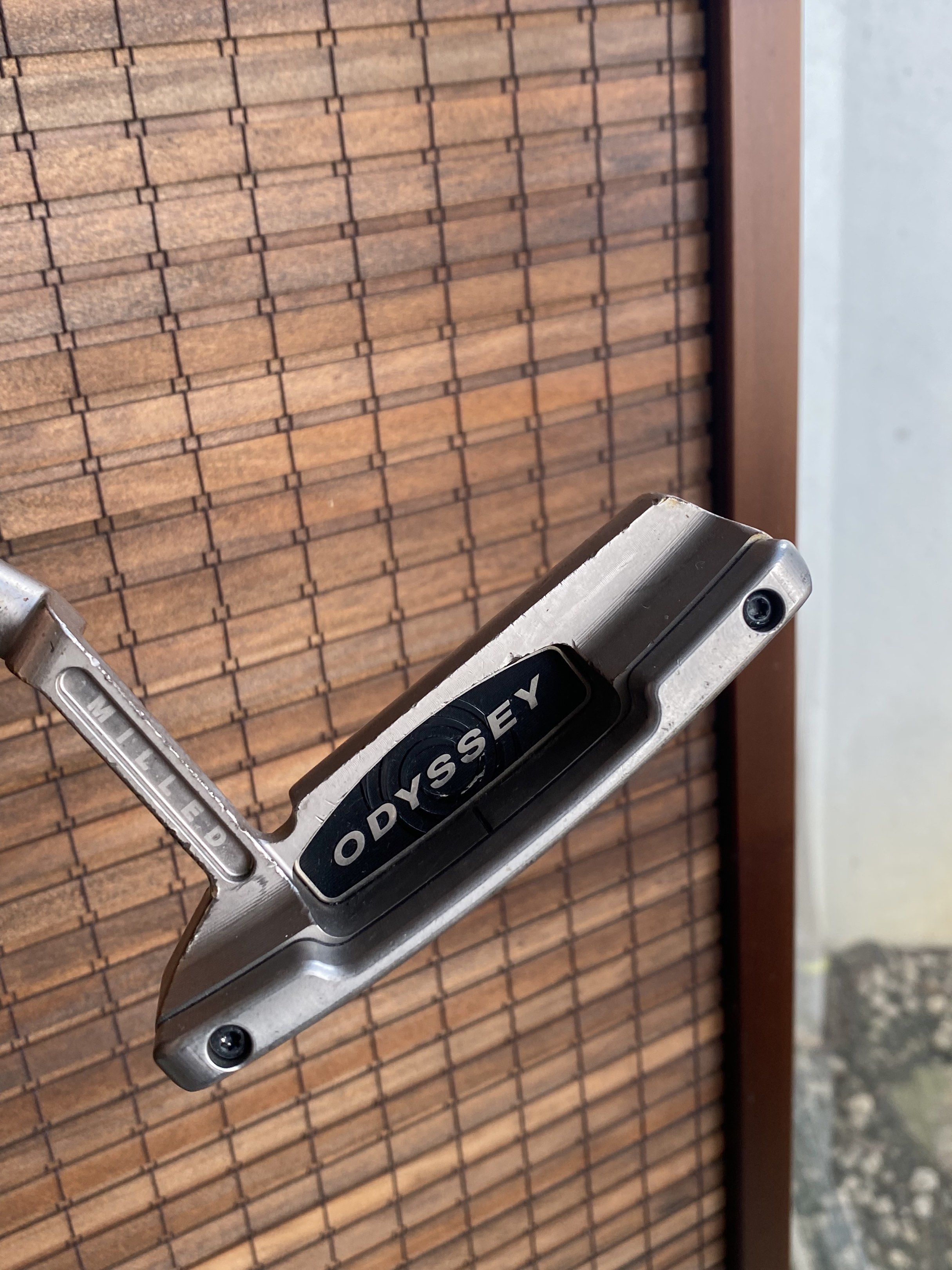 Odyssey Black Series i #2 Milled Putter (Category: Golf) located in Quezon City. Submitted by kovdeclutters (Listing ID 1419083162, Image 1). Description: Up for sale is the Odyssey Black Series i #2 (35 inches). This is the high end milled line that features a Tungsten weighted back that offers superior stability over the White Hot line. Face offers a soft, premium feel. Putter is still in good condition (see photos). Grip is up for replacement.