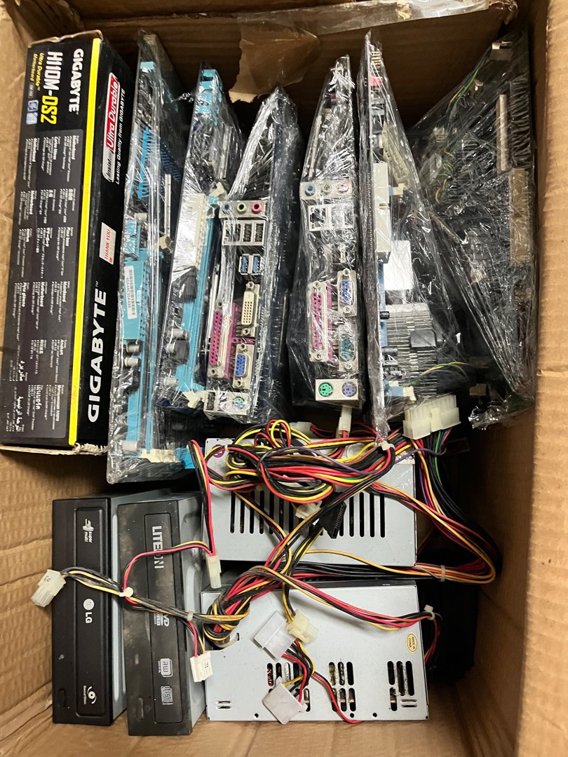Old Mobo/PSU/Computer Parts ( Take All ), Computers & Tech, Parts ...