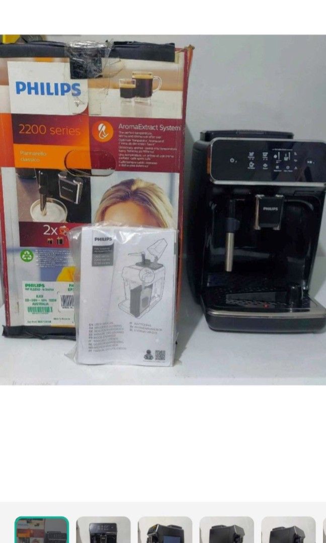 Philips bean to cup espresso machine (Category: Coffee Machines & Makers) located in Taguig. Submitted by roma2701 (Listing ID 1418981289, Image 3). Description: Bean to cup demo unit from Australia 220V Test abd pickup in person as is where is.