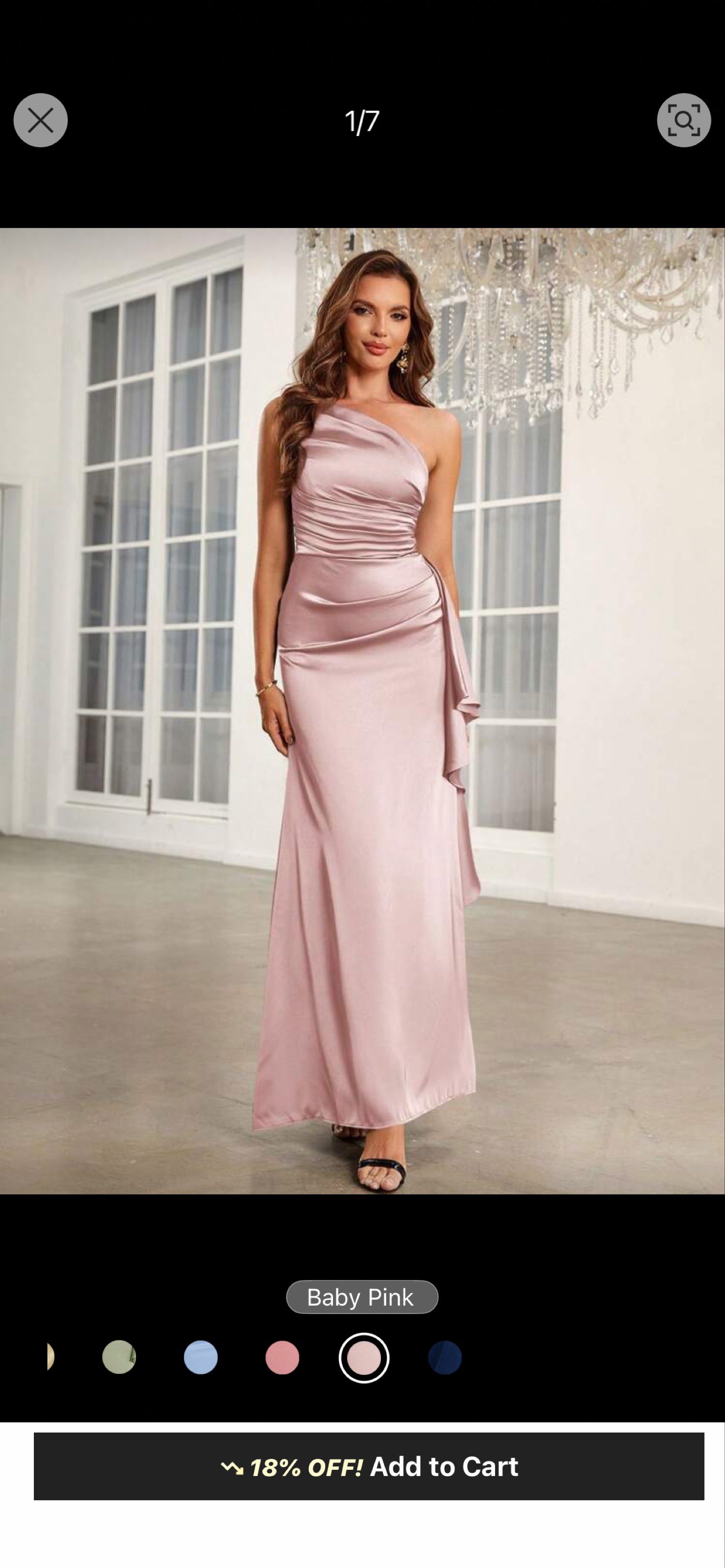 Pink Pastel Evening Dress (Category: Evening dresses & gowns) located in Manila. Submitted by lktiu (Listing ID 1419166488, Image 1). Description: Only used once! Orig price: Php 700.