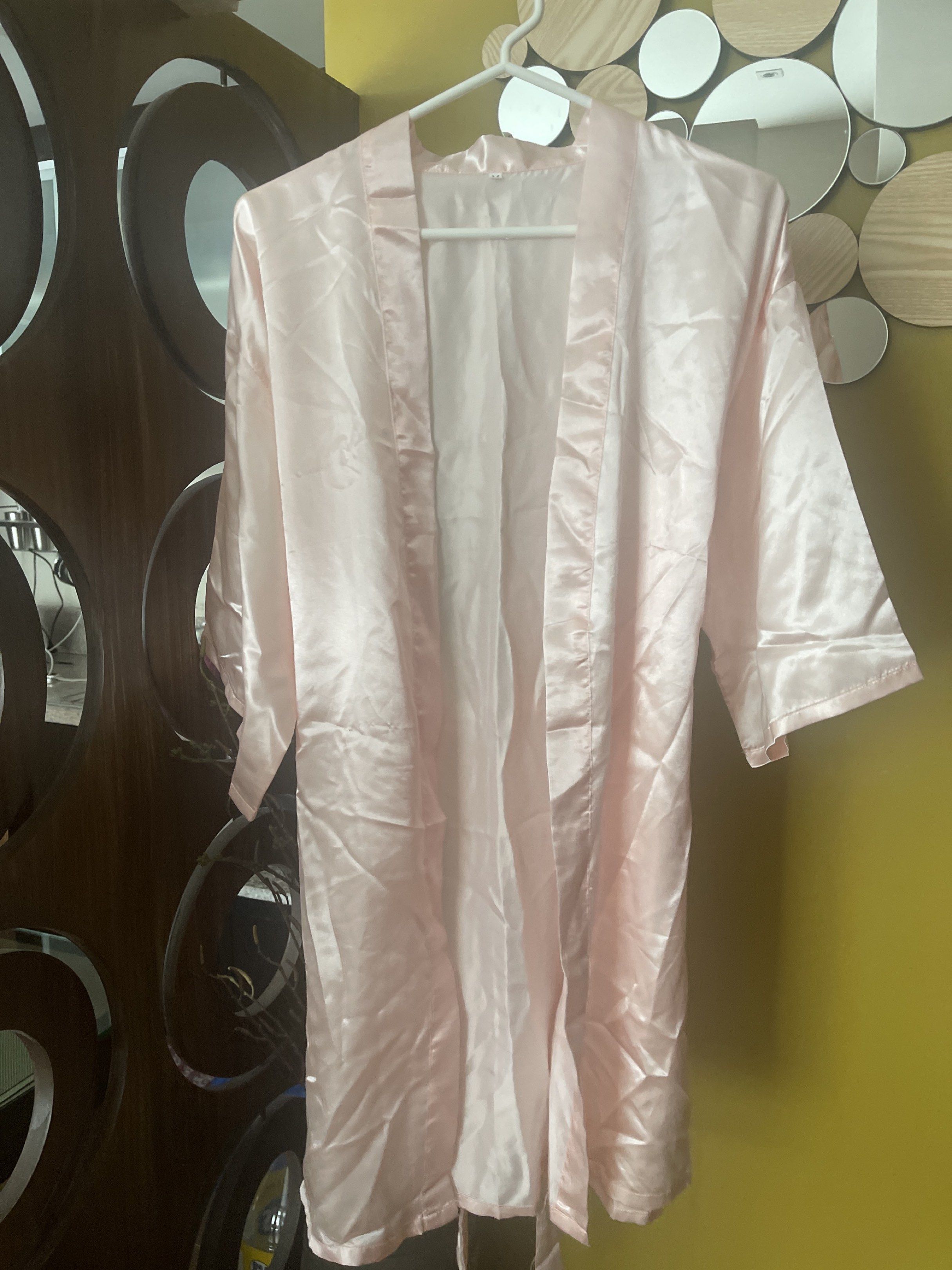 Pink Satin Night Gown Robe (Category: Undergarments & Loungewear) located in Makati City. Submitted by ablcn (Listing ID 1418987600, Image 2). Description: .