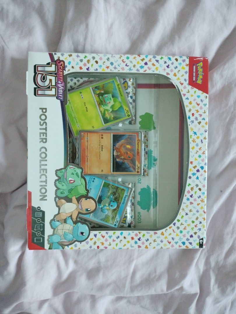 Pokemon Scarlet & Violet 151 Poster Collection, Hobbies & Toys, Toys ...