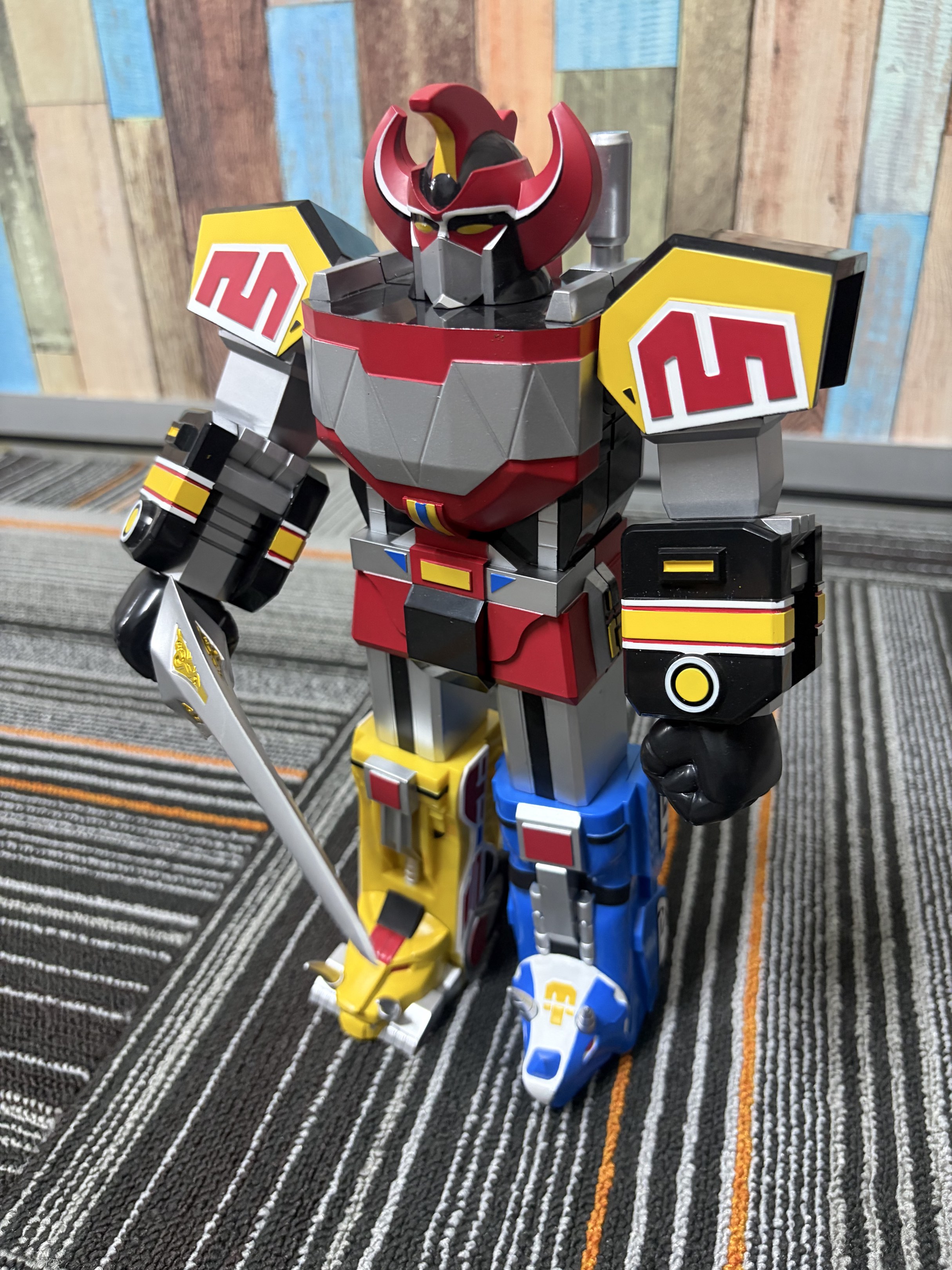Power Rangers Super Cyborg Megazord Mighty Morphin X-Ray Original ...