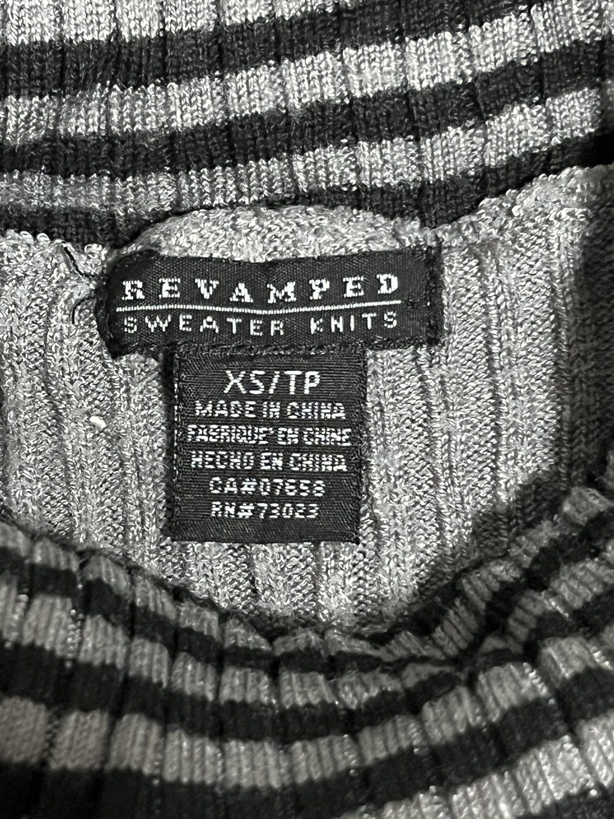 Revamped Stripped Ribbed Turtleneck Sweater (Category: Coats, Jackets and Outerwear) located in Baguio. Submitted by sweetlings (Listing ID 1419101279, Image 3). Description: Length: 22.5" Pit to pit: 13.5" Body-hugging stretchy material MOP: GCASH SHIPS VIA J&T 📍BAGUIO CITY.