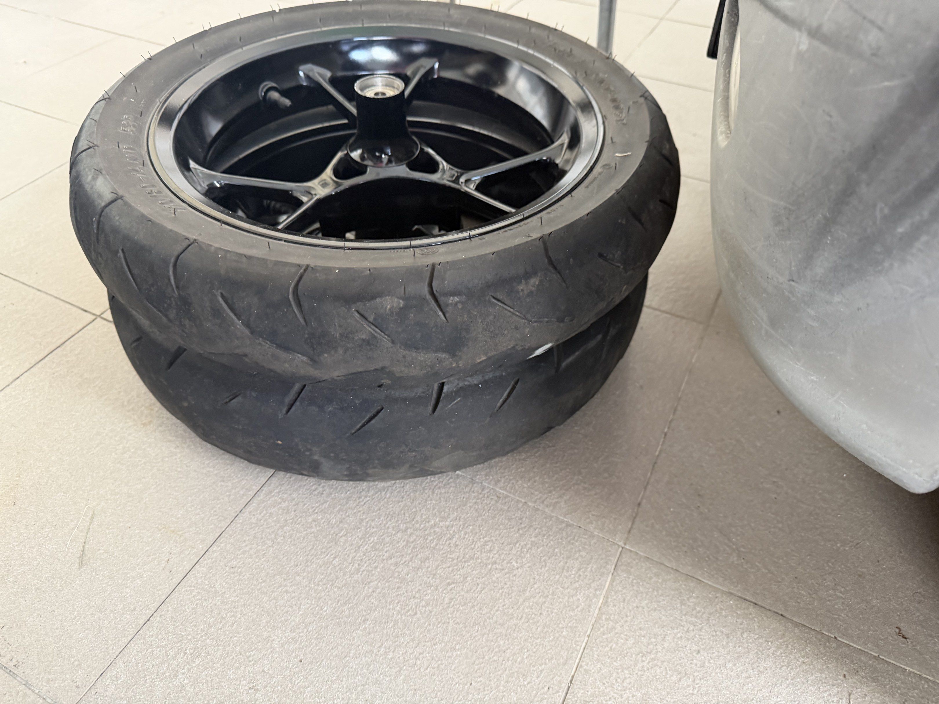 Nvx V2 Rim Rim standard Nvx v2 14inch, Motorbikes on Carousell