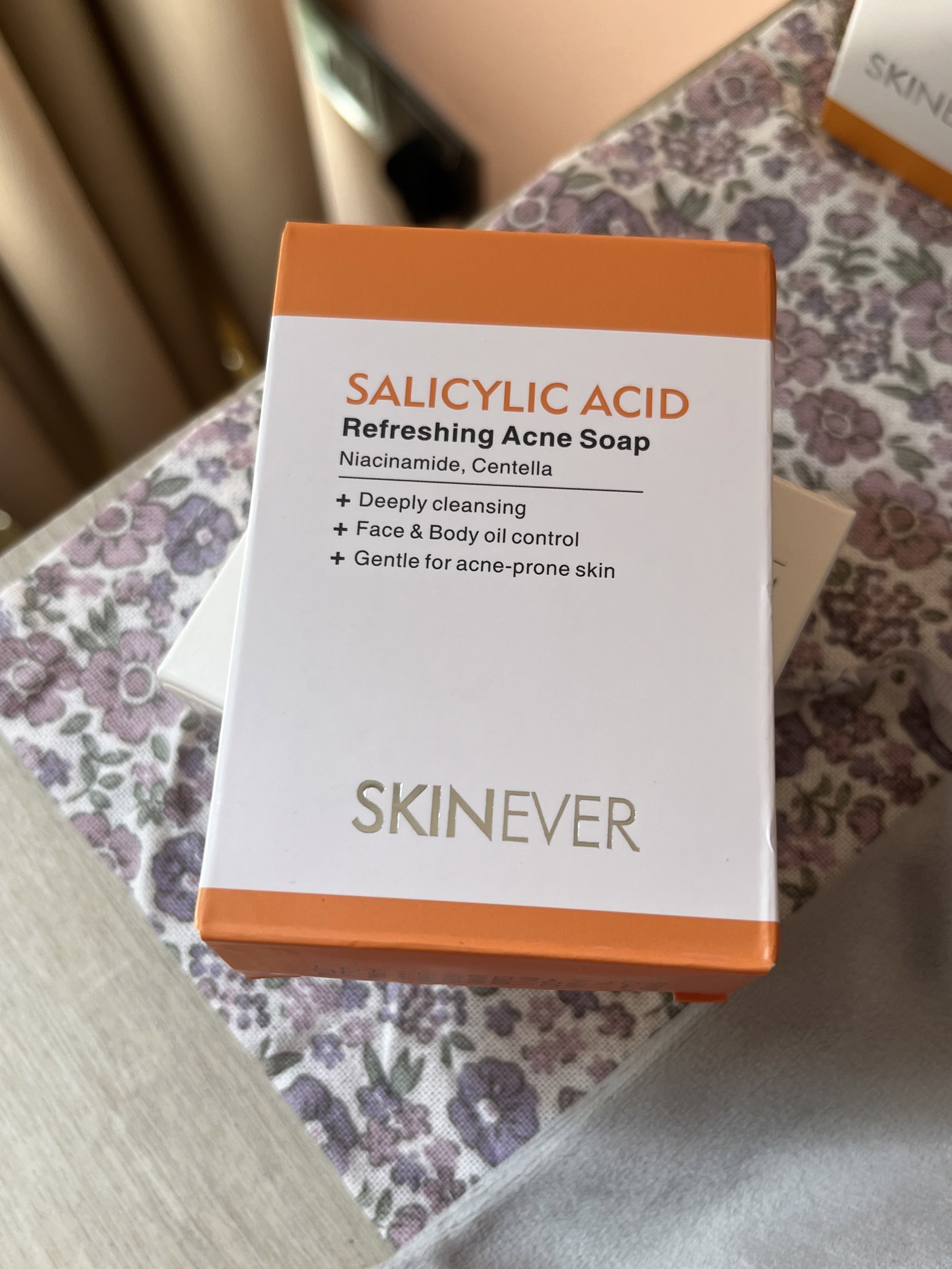 SKINEVER Salicylic Acid Refreshing Acne Soap, Beauty & Personal Care ...