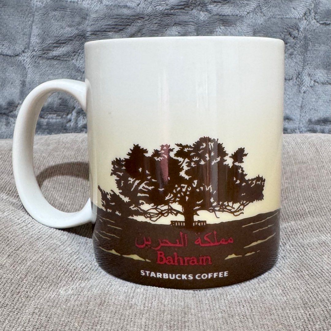 Starbucks Bahrain Icon Mug (Category: Coffee & Tea Tableware) located in Pasig City. Submitted by cafeverona333 (Listing ID 1419011610, Image 2). Description: - Starbucks Bahrain mug Brand New NO SKU Unused With some paint scratches With signs of storage With white box Excess from Personal Collection GPayment or BPI QR Meet up in Greenbelt (T/TH) or Estancia Mall (weekend) Lala Grab LBC (Buyers Expense) Item Location: Makati or Pasig City - Featu