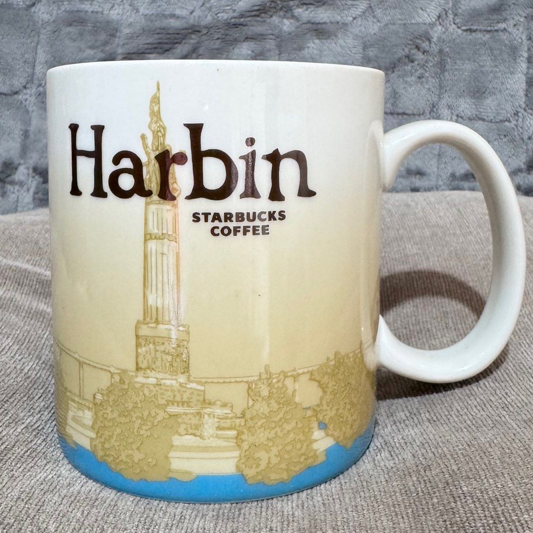 Starbucks Harbin City China Icon Mug (Category: Coffee & Tea Tableware) located in Pasig City. Submitted by cafeverona333 (Listing ID 1419009537, Image 1). Description: - Starbucks Harbin City Mug Brand New with tags Unused Excess from Personal Collection GPayment or BPI QR Meet up in Greenbelt (T/TH) or Estancia Mall (weekend) Lala Grab LBC (Buyers Expense) Item Location: Makati or Pasig City - Features Harbin landmarks on a white exterior - Lig