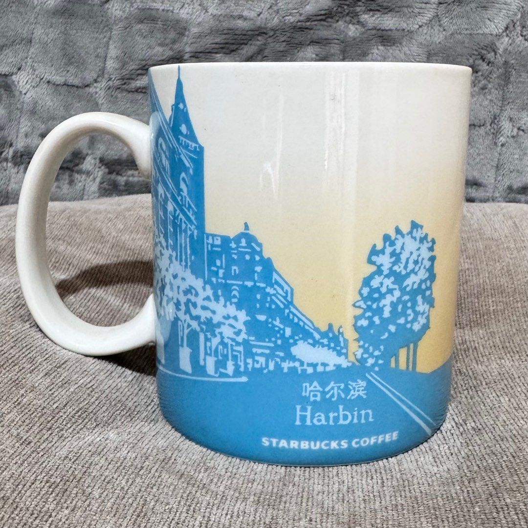Starbucks Harbin City China Icon Mug (Category: Coffee & Tea Tableware) located in Pasig City. Submitted by cafeverona333 (Listing ID 1419009537, Image 2). Description: - Starbucks Harbin City Mug Brand New with tags Unused Excess from Personal Collection GPayment or BPI QR Meet up in Greenbelt (T/TH) or Estancia Mall (weekend) Lala Grab LBC (Buyers Expense) Item Location: Makati or Pasig City - Features Harbin landmarks on a white exterior - Lig