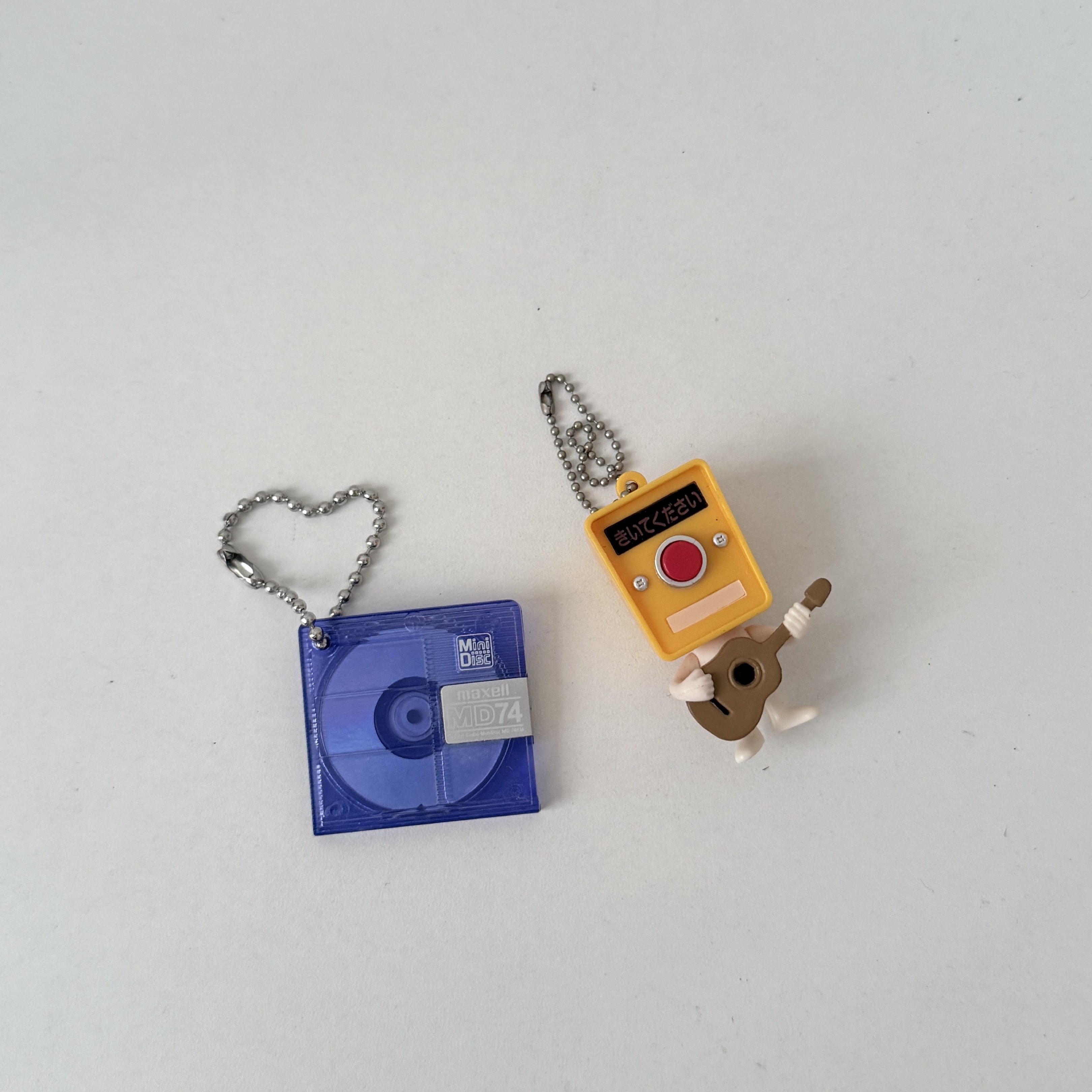Tama Button TAMA-KYU Push Button / Mini Disc Miniatire Keychain - Combo Set ...