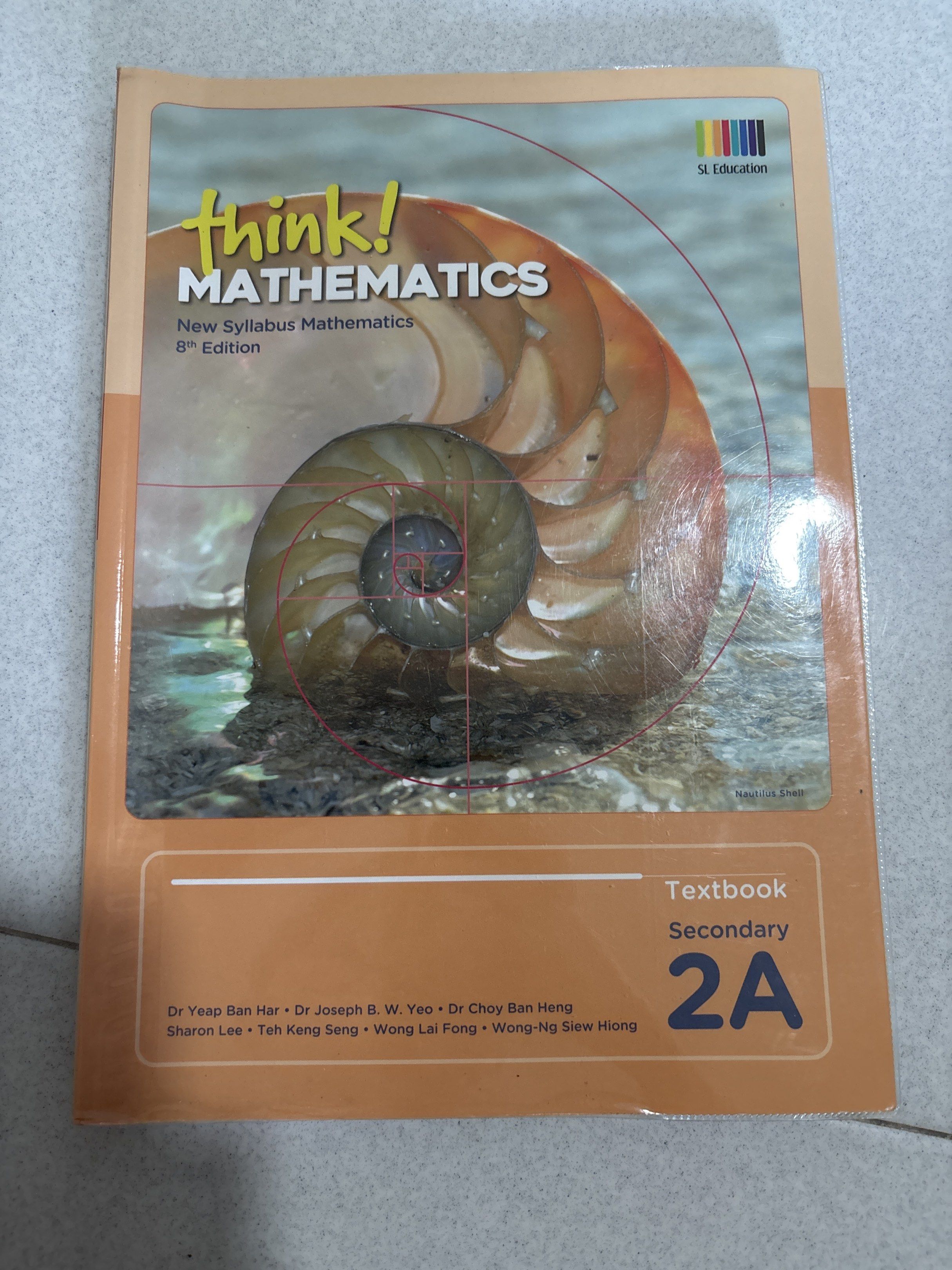 Think! Mathematics Secondary 2A Textbook, Hobbies & Toys, Books ...