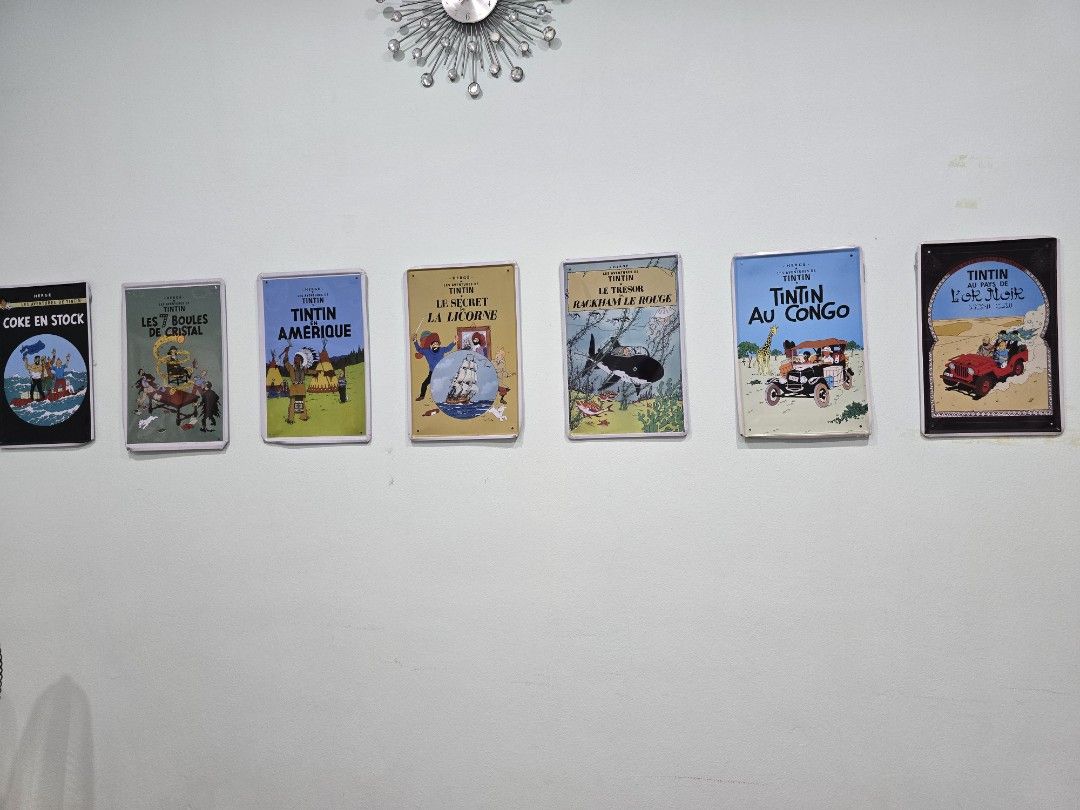 Tintin Frames (Category: Frames & Pictures) located in Singapore. Submitted by tweety487 (Listing ID 1419097175, Image 1). Description: All for $10.