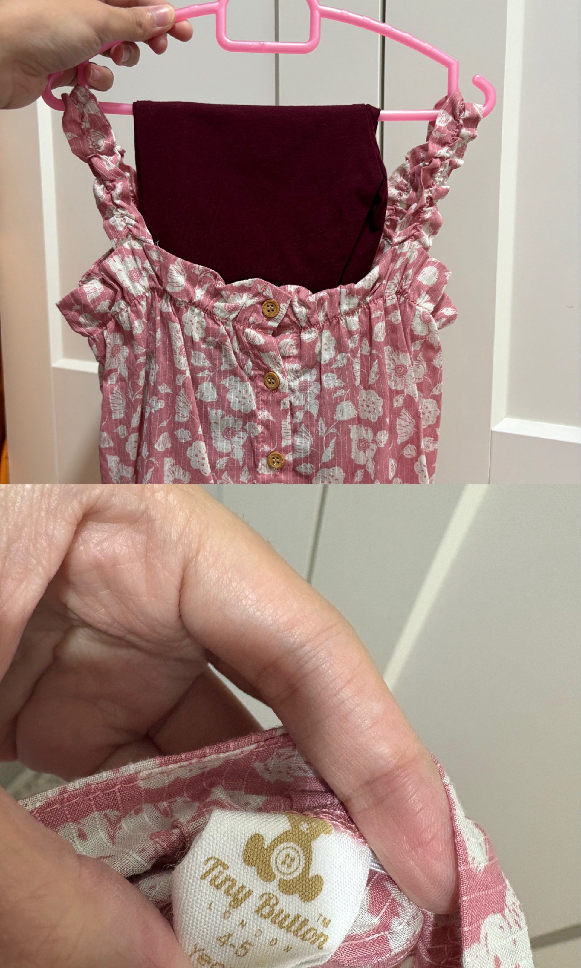 Tiny button (Category: Babies & Kids Fashion) located in Johor Bahru. Submitted by nurmiqayla (Listing ID 1419023357, Image 1). Description: New Size ( 4-5y ) .