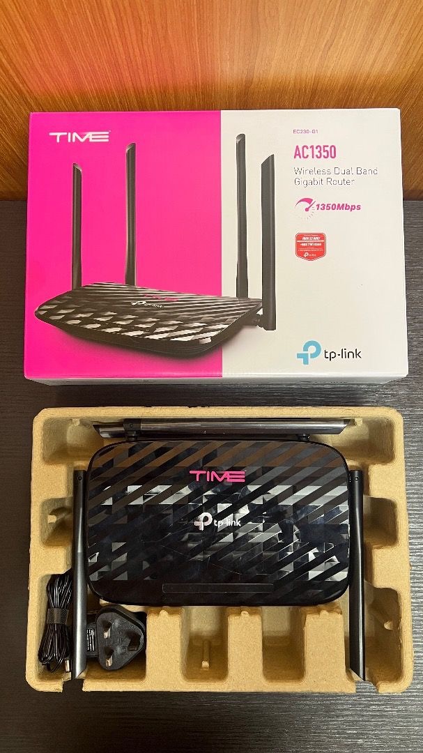 TP-Link AC1350 Wireless Dual Band Gigabit Router, Computers & Tech ...