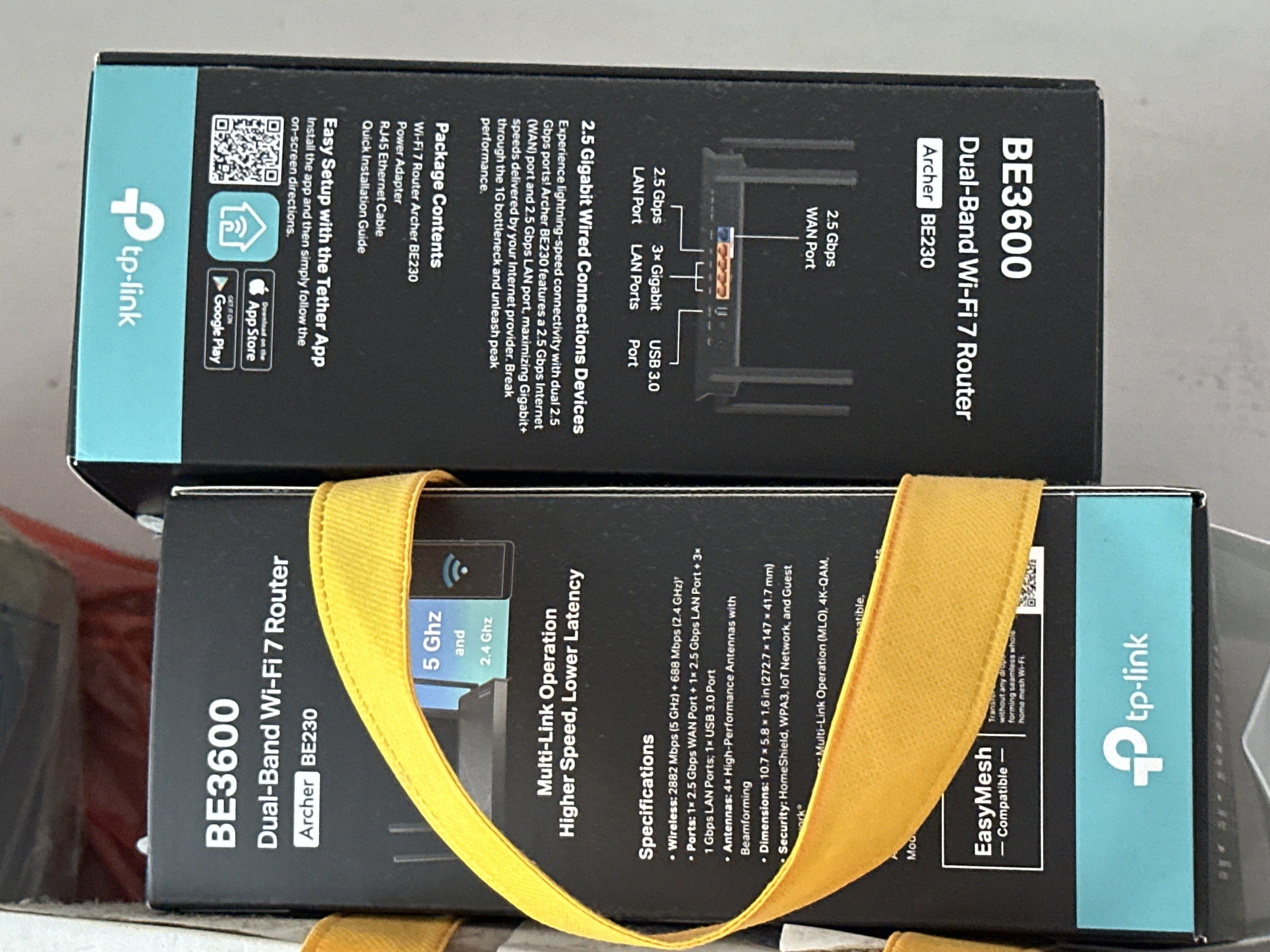 TP-Link Router BE 3600443883833609441281