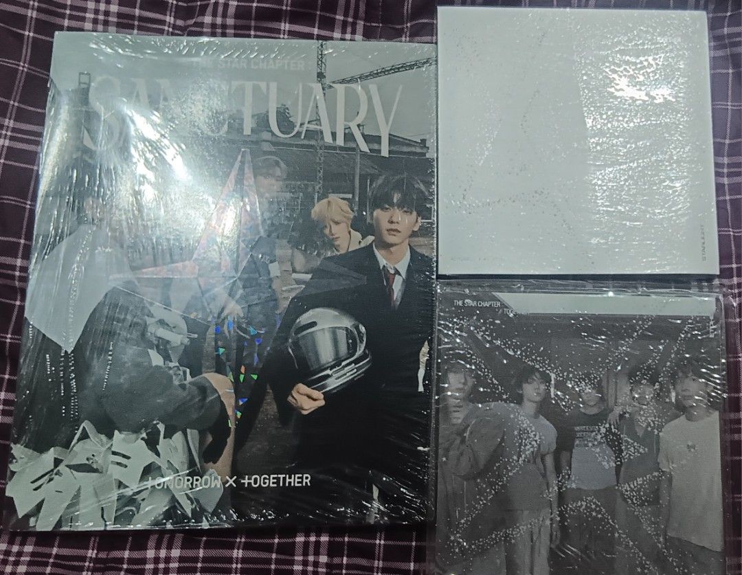TXT albums (Category: CDs & DVDs) located in Las Pinas. Submitted by 030700 (Listing ID 1419008318, Image 1). Description: sealed Knight - 500 Etched - 350 Starlight - 350 !!! Relocating/Moving Soon !!! Most items posted have been stored for a decade or longer hence the discoloration or stain or minor "injuries" Message if (seriously) interested Don't lowball please... LOCATION: BF RESORT LAS PIÑAS PAYMENT: GCASH COURIERS: J&T, LALAMOVE, LBC Book