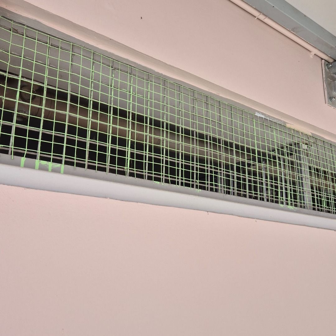 Wire mesh (Category: Home Improvement Tools & Accessories) located in Singapore. Submitted by ziyuan8444798 (Listing ID 1419082783, Image 2). Description: - Wire mesh. - Sturdy construction. - Suitable for effective pest control, particularly against rodents. - Each square is 2.6cm by 2.6cm. - Each piece of wire mesh is between 1.4m and 2m long and between 0.3m and 0.35m wide..