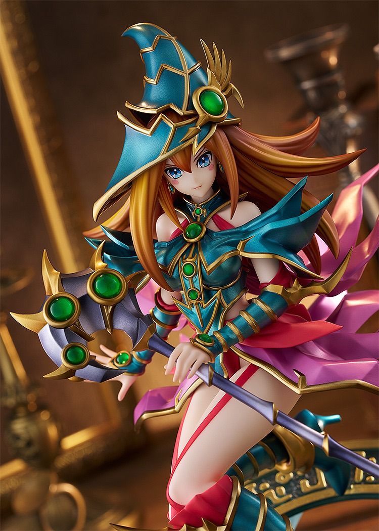 25周年紀念 Max Factory 黑魔導女武神 遊戲王 25TH 卡牌遊戲 怪獸雕像收藏 魔導女武神 黑魔女 1/7 PVC Figure ...
