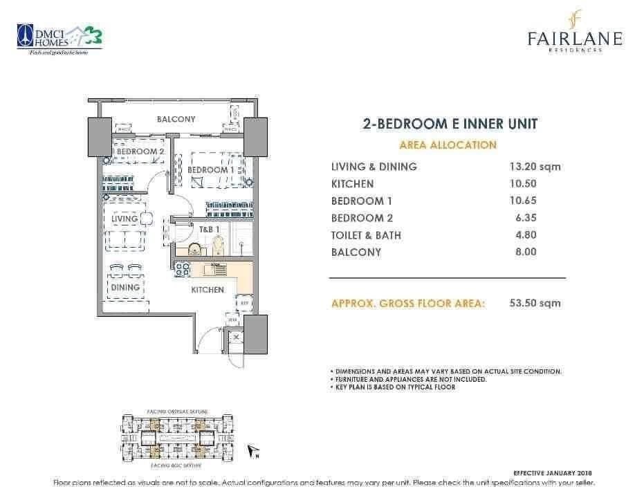 2 BR Unit Fairlane Residences Atrium Level (Category: Apartments & Condos) located in Pasig City. Submitted by BrokerDorenFerran (Listing ID 1420828193, Image 1). Description: FAIRLANE RESIDENCES ‼️FIRE SALE 7.8M ONLY for CASH TERM‼️‼️ ✅️AVAILABLE: 53.5 sqm 2-bedroom Type E Facing amenities Garden / Atrium Level with Pasig River View and BGC under in-house financing 7M for more details: Message or contact: Doren Ferran Balai Ko Licensed Real Esta