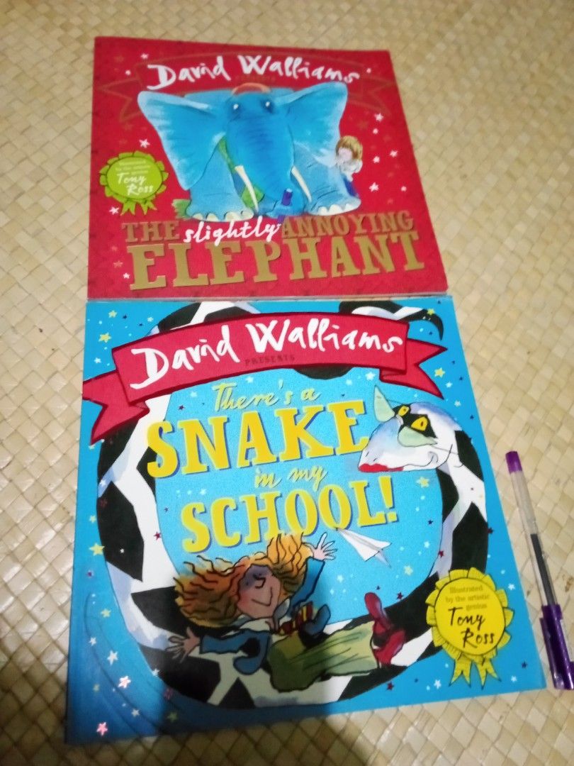 4pcs David Walliams picturebooks (Category: Children's Books) located in Paranaque City. Submitted by booksbycccc (Listing ID 1420857003, Image 1). Description: flatbooks, Take all,with discount. Payment first. .