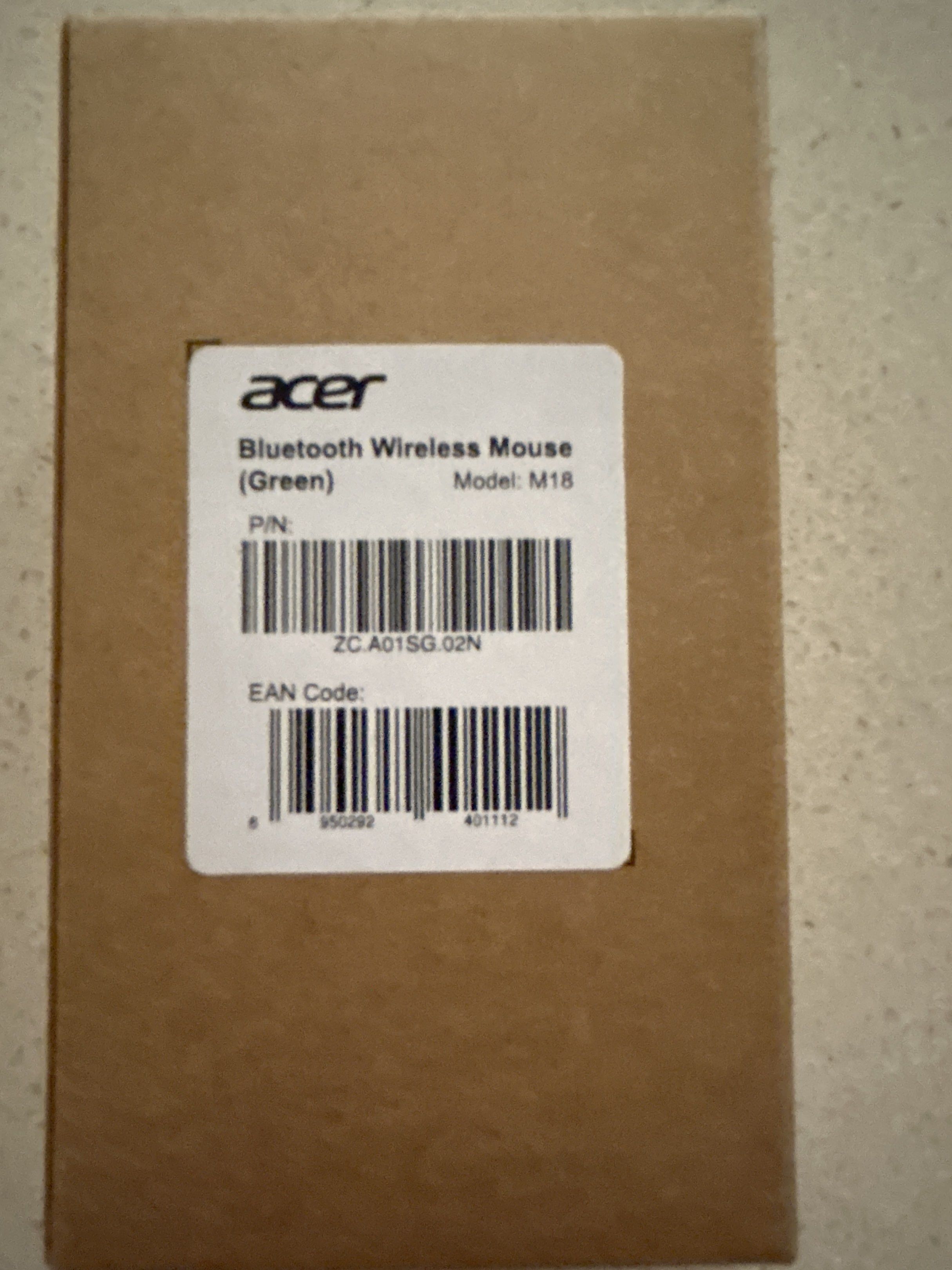 Acer Bluetooth Wireless Mouse (Green) - M18458126677928857600